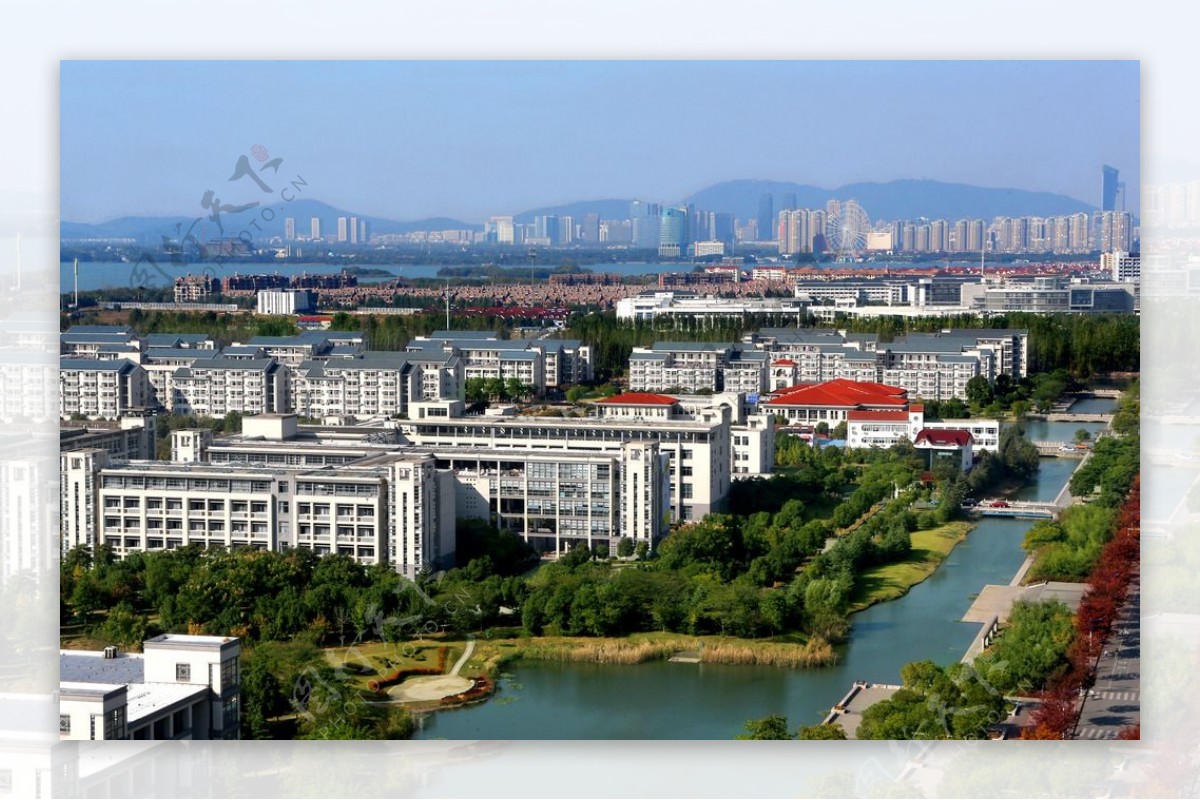江南大学俯瞰图