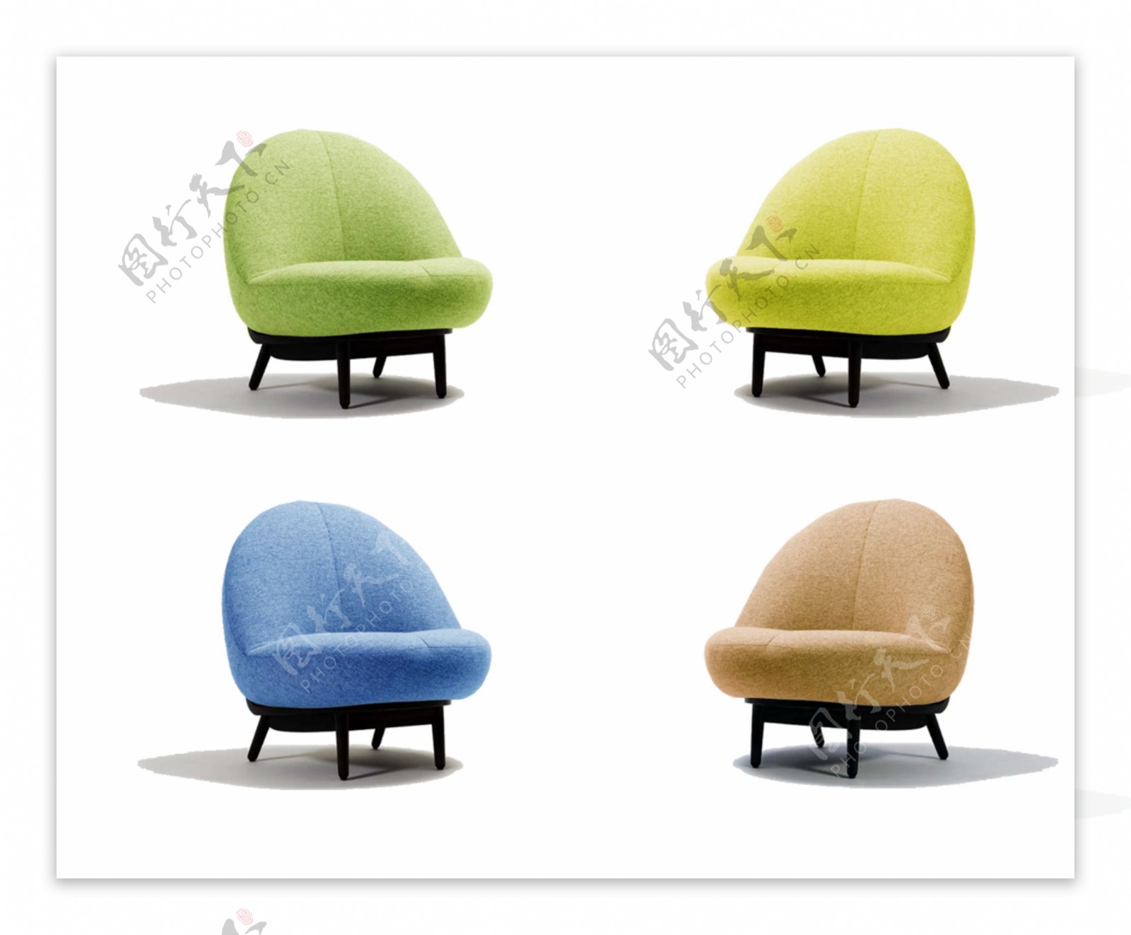 4色休闲椅