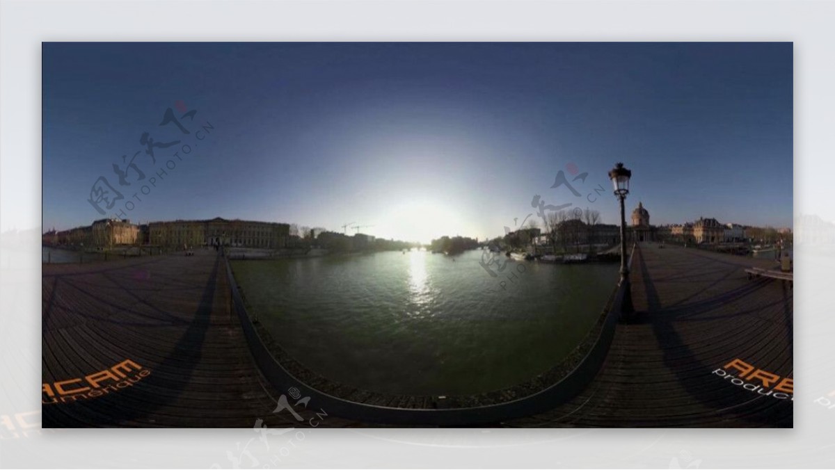 塞纳河巡游巴黎VR视频