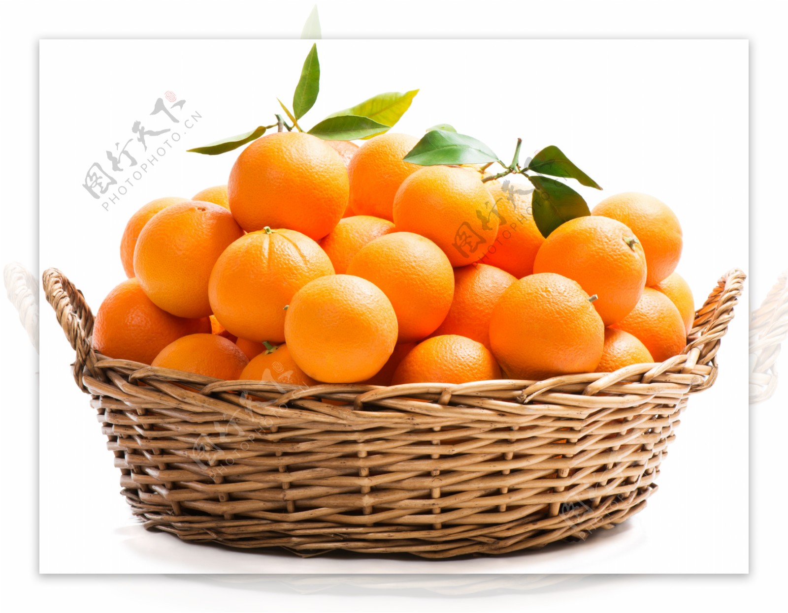 新鲜橘子摄影图片