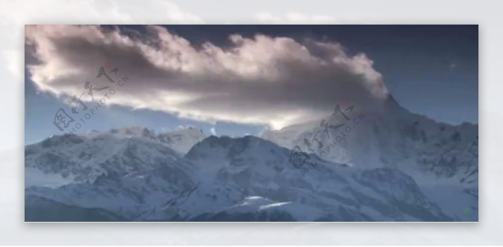 云南香格里拉山脉云翻滚高清实拍视频素材
