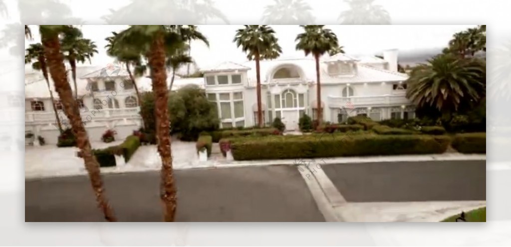 奢华大气豪宅建筑风格室内设计花园之家房地产宣传高清视频航拍免费下载