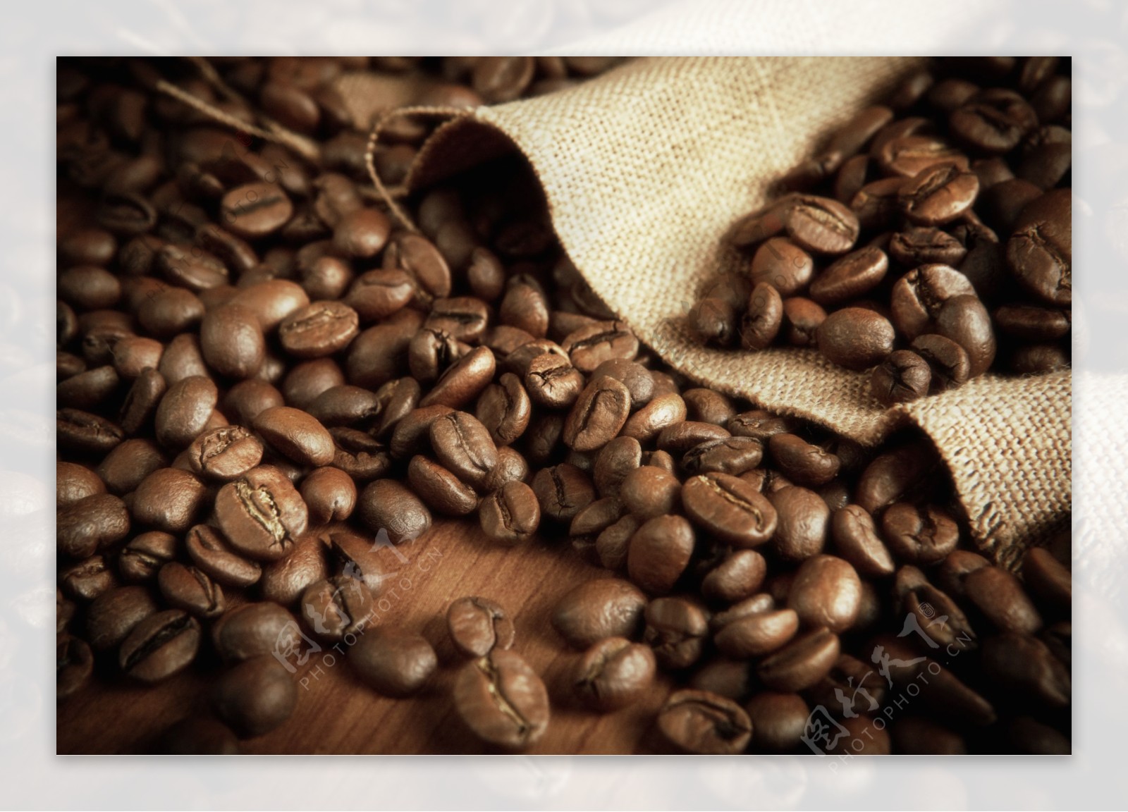 咖啡豆广告素材图片