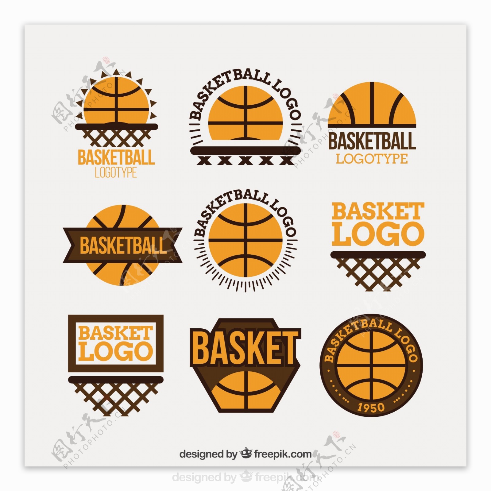 篮球标志图片素材-编号38061235-图行天下