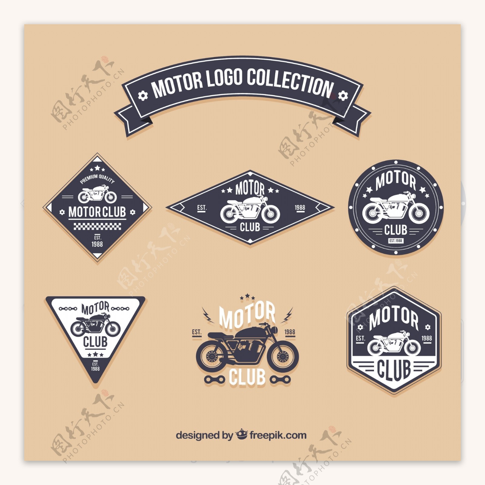 摩托车徽章设计