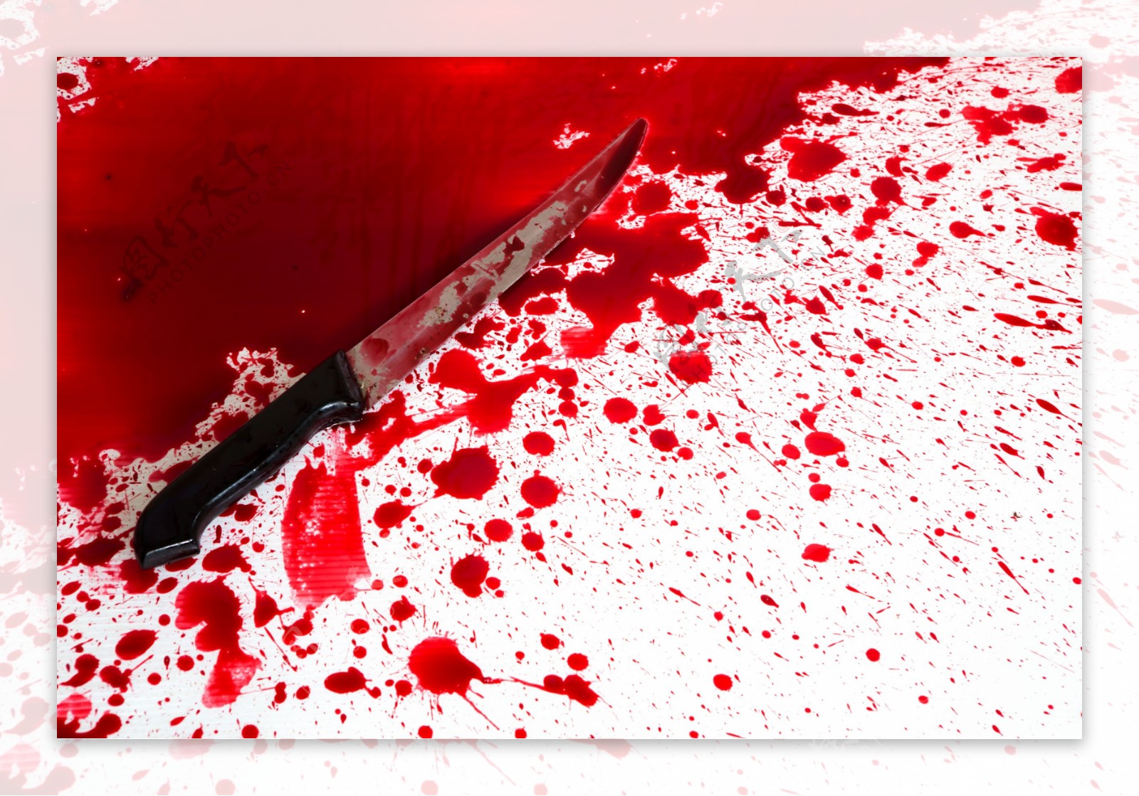凶器与血迹素材图片