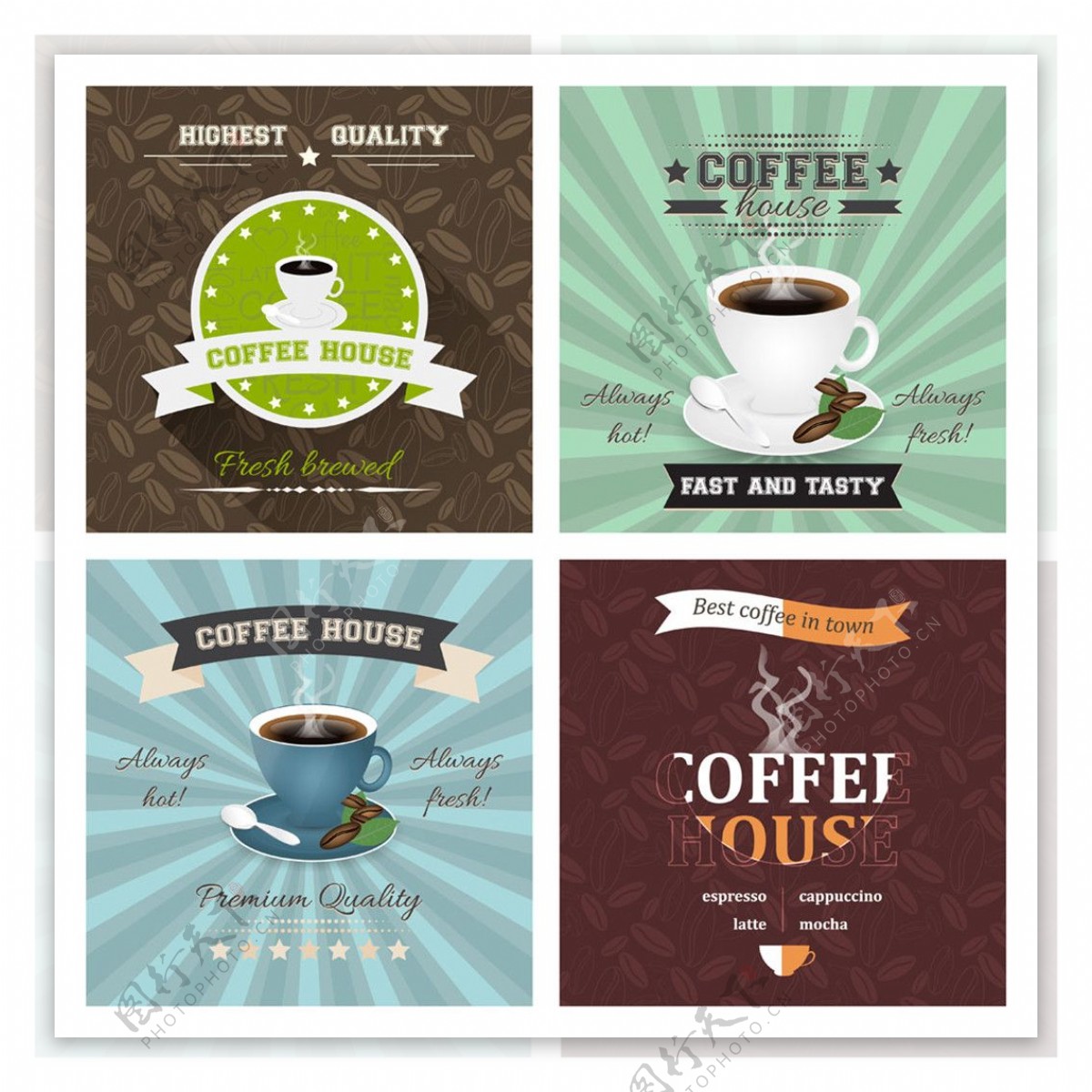 咖啡美食海报图片