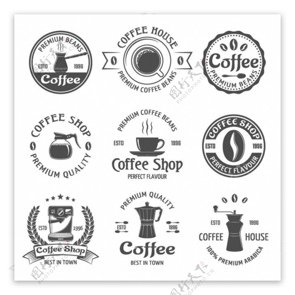 咖啡饮料标签图片1