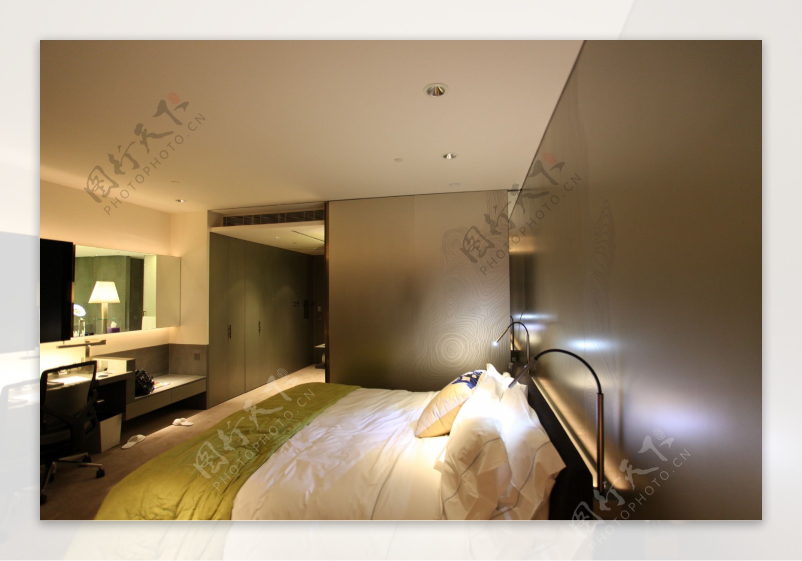 香港W酒店简约客房设计图片