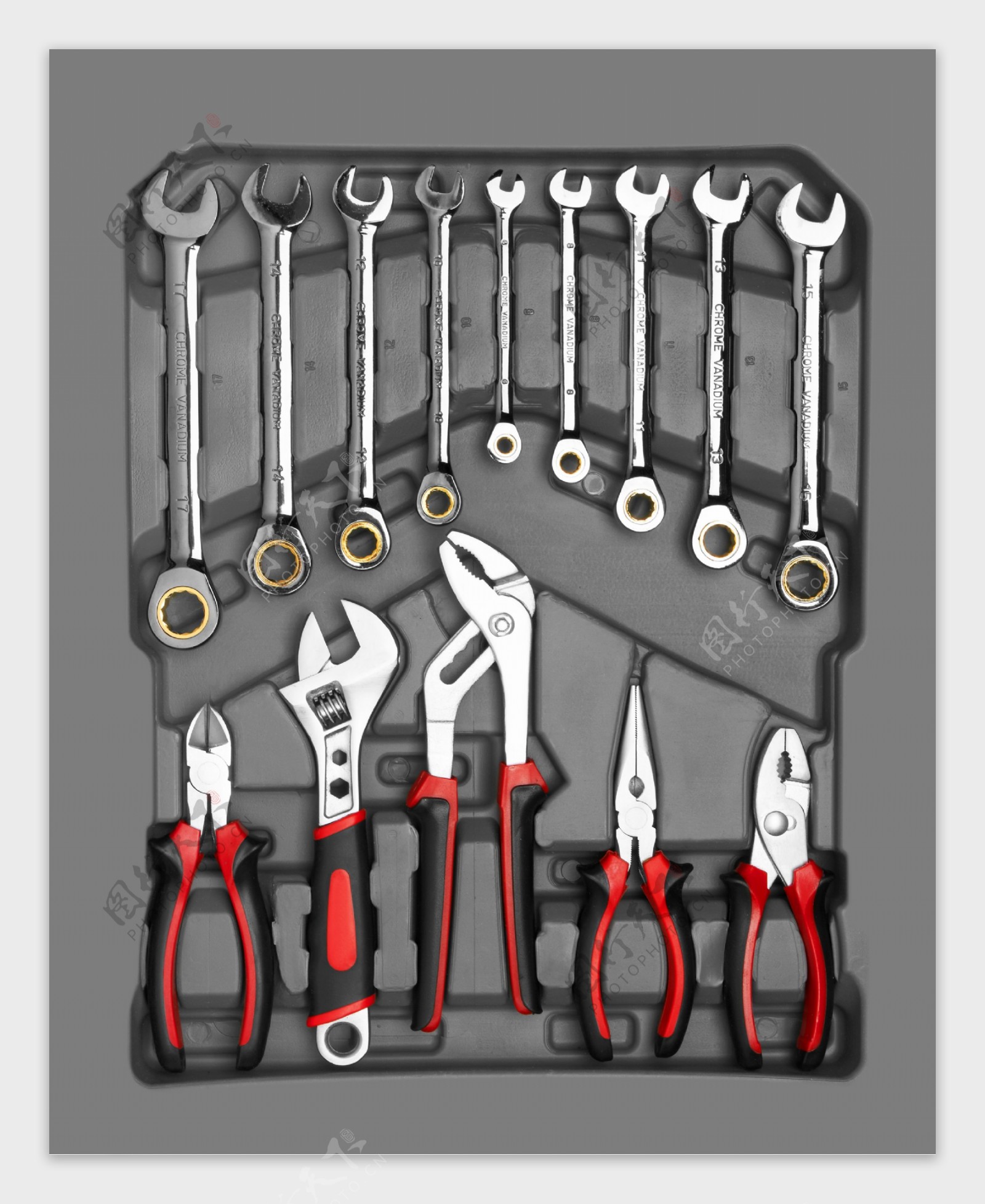 工具盒的工具图片