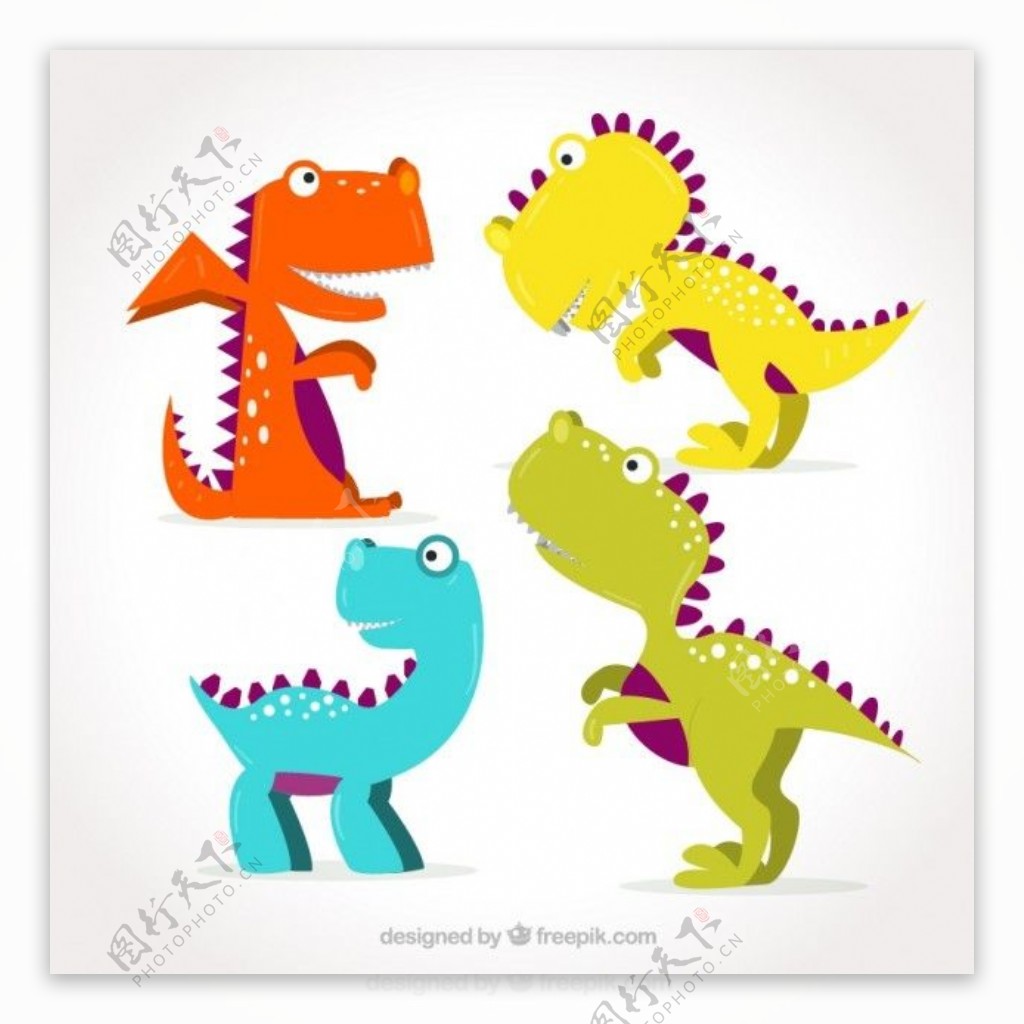 多彩有趣的恐龙