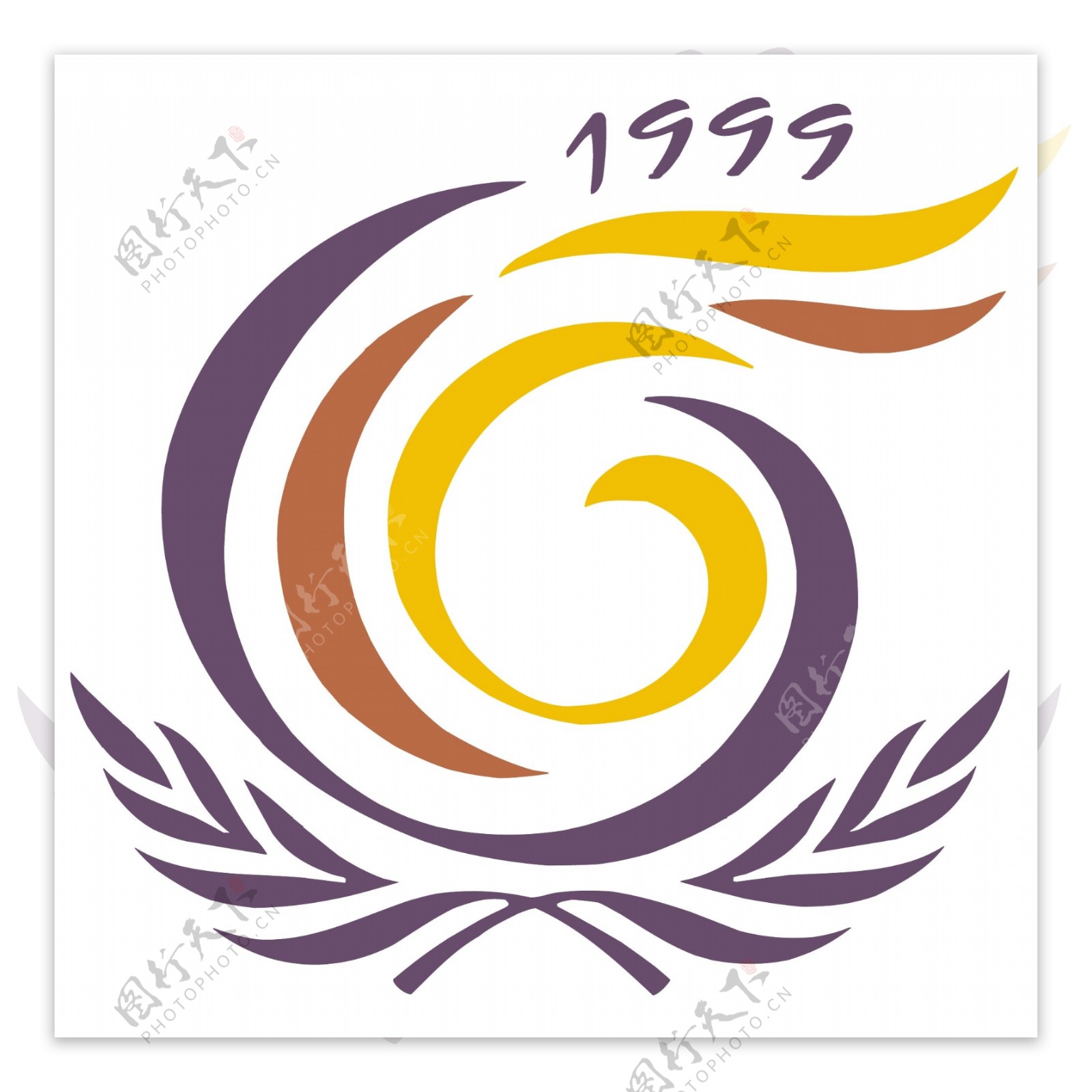 1999创意彩色logo设计