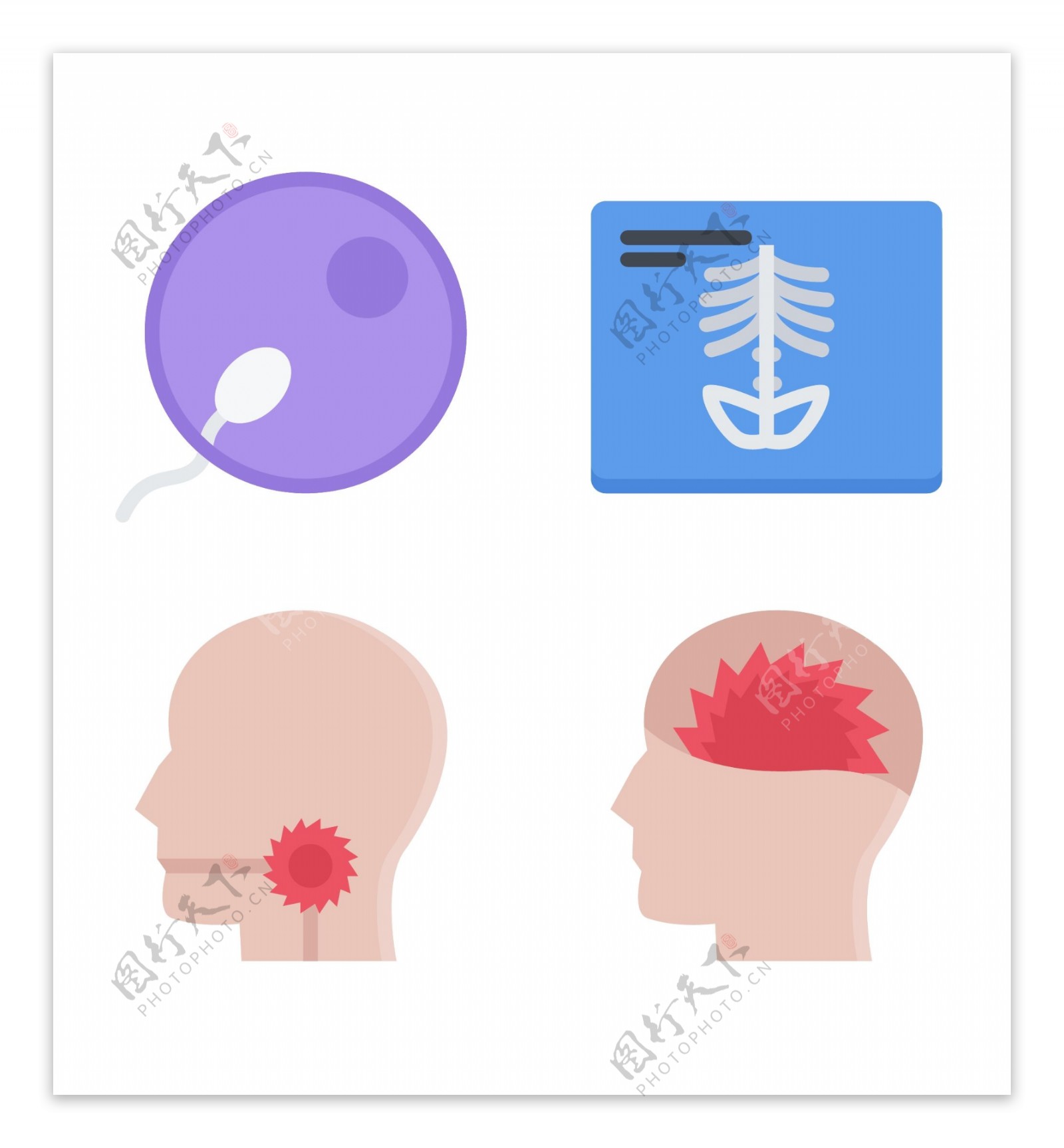 医疗标识icon图标素材
