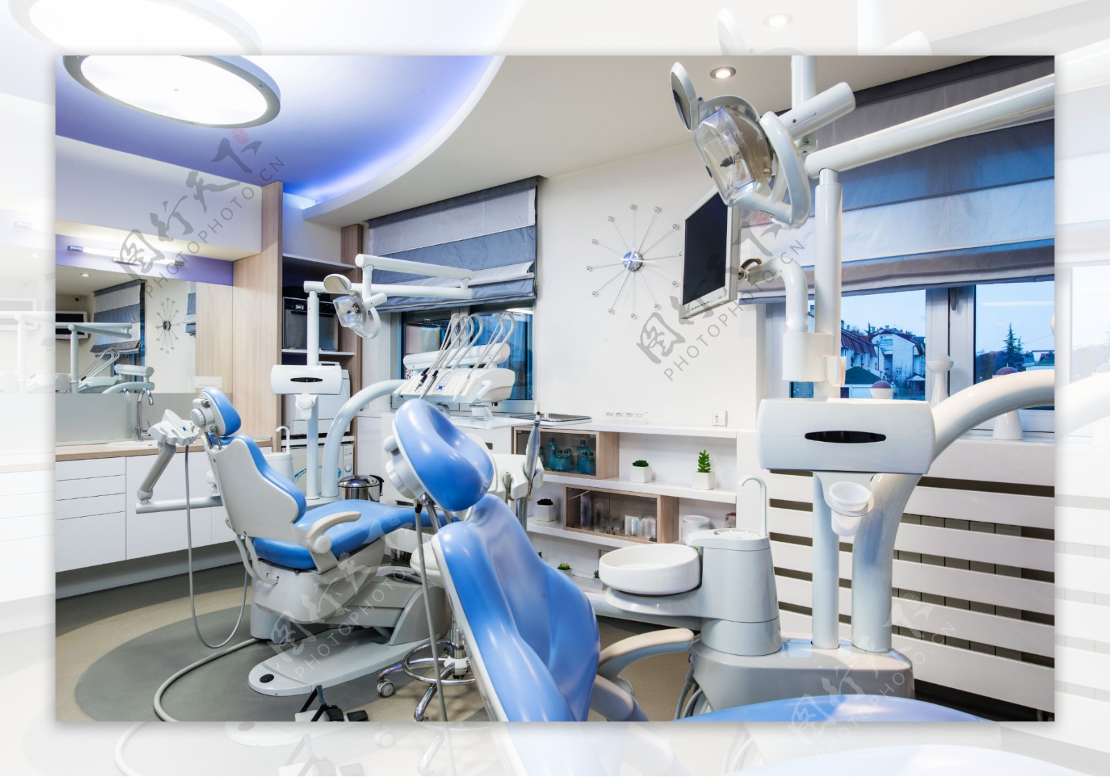 牙科医院器材摄影图片