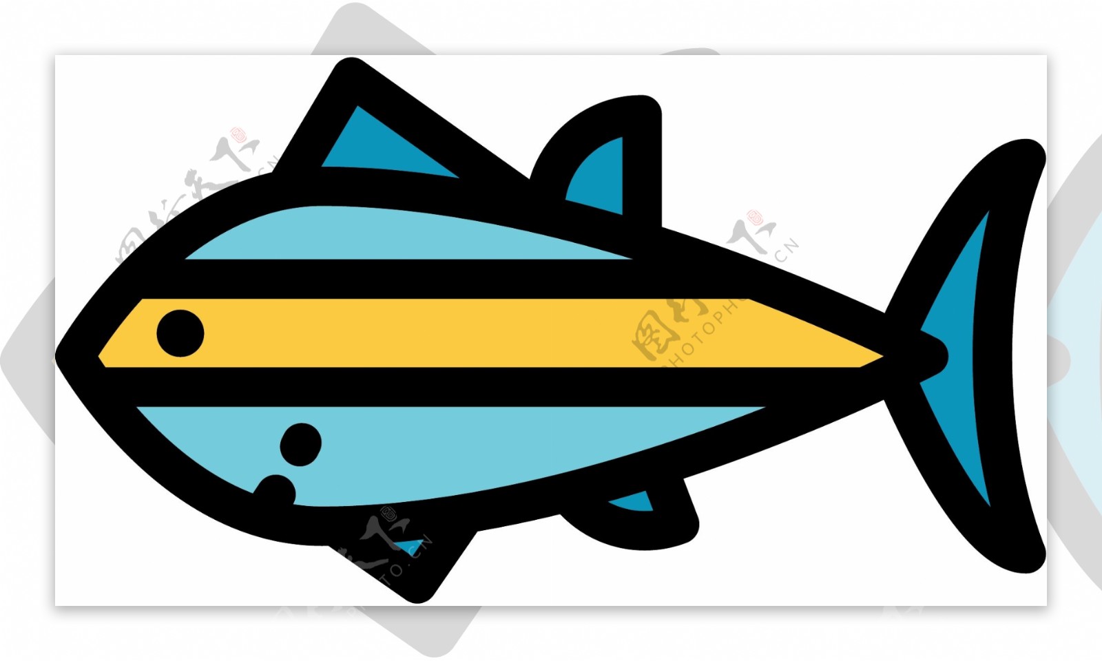 扁平可爱海洋icon图标图片素材-编号25642966-图行天下