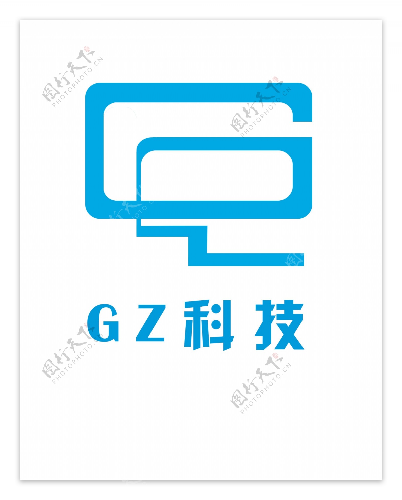 GZ字母logo
