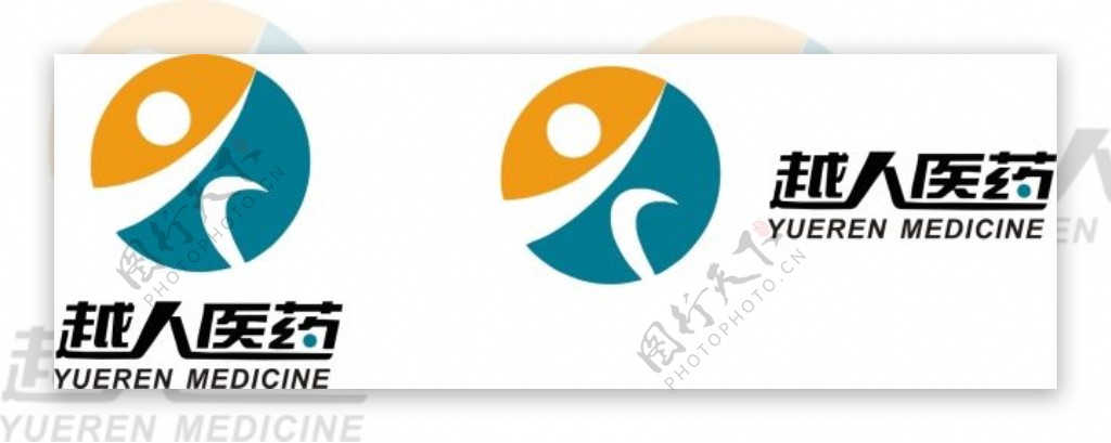越人医药logo