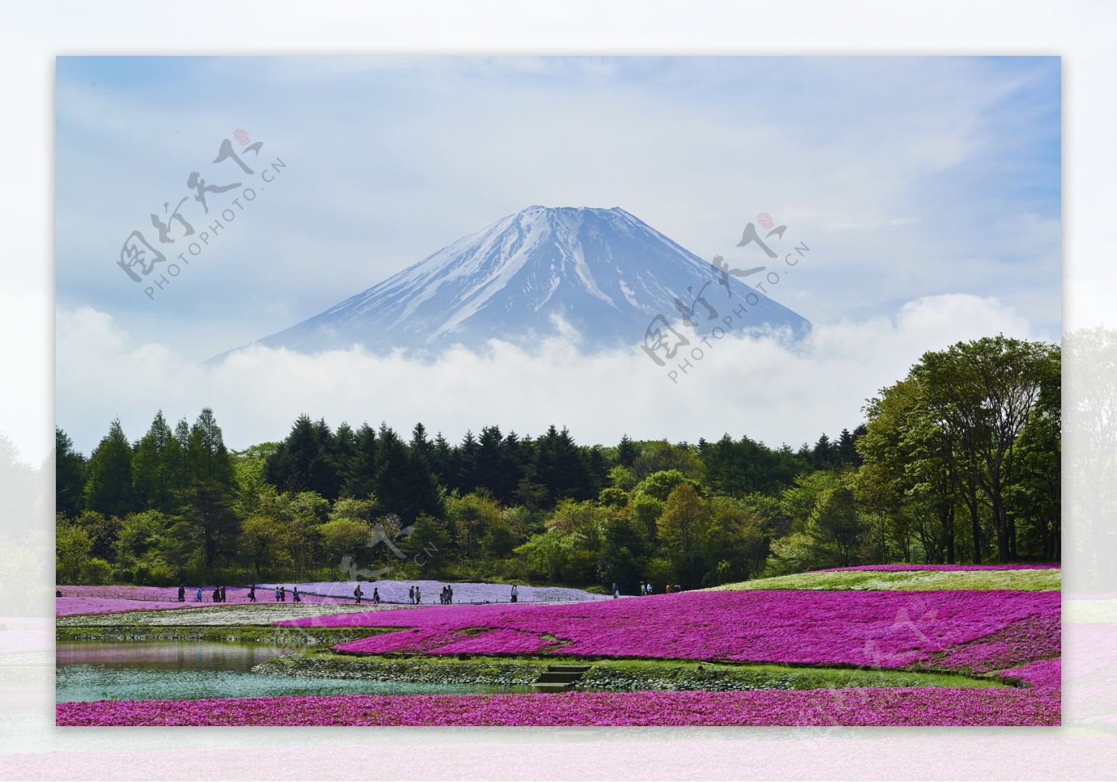 日本富士山风景图片