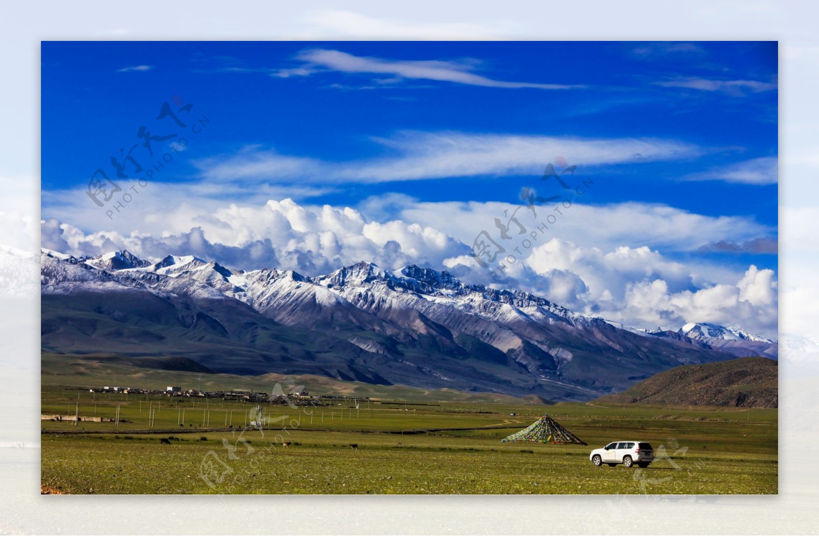 西藏念青唐古拉山脉风景