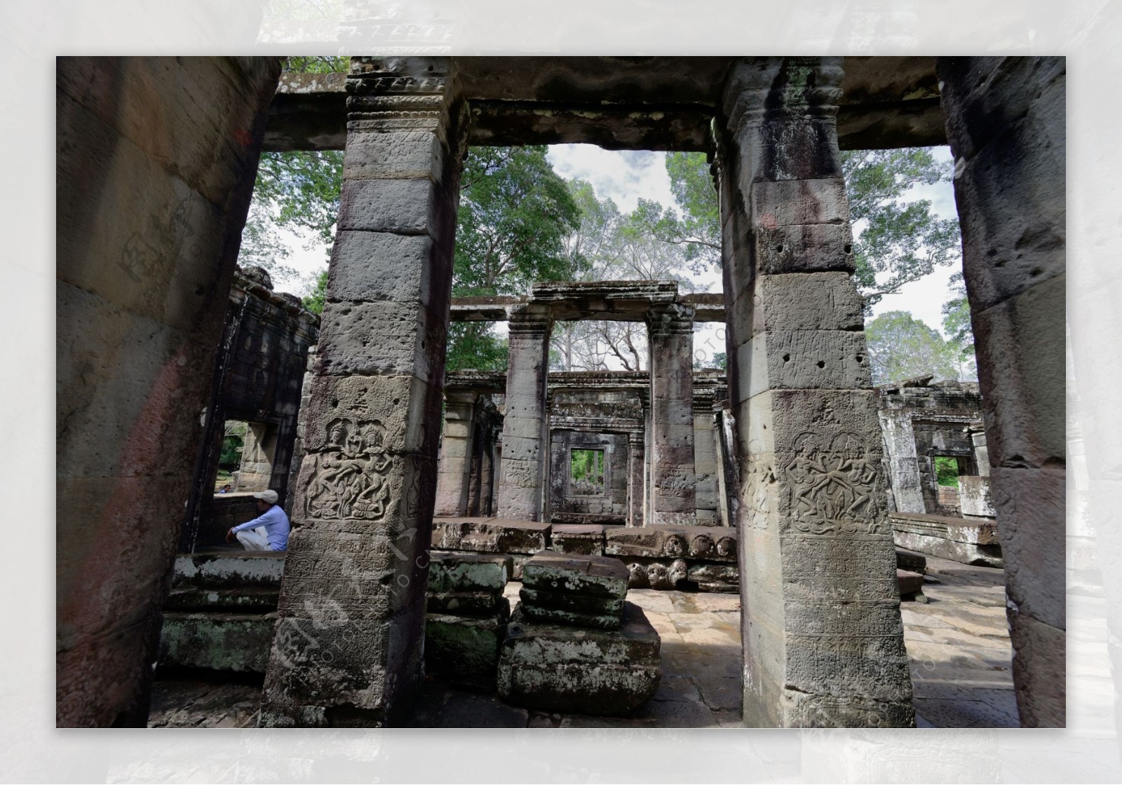 柬埔寨斑黛喀蒂寺风景