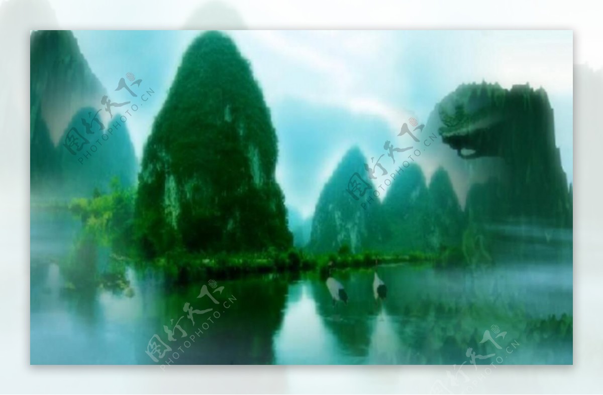 桂林山水风景如画高清视频素材