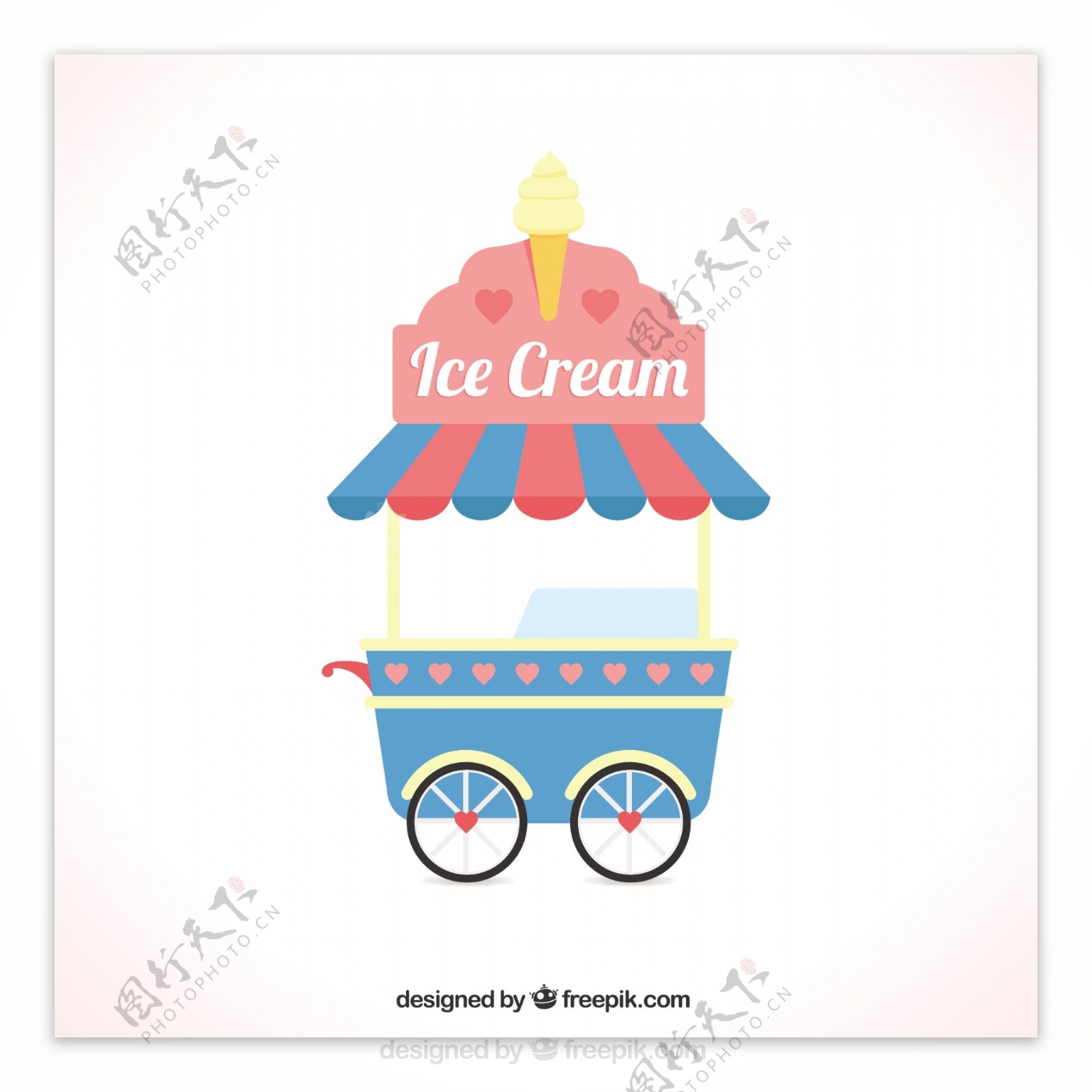 冰淇淋车