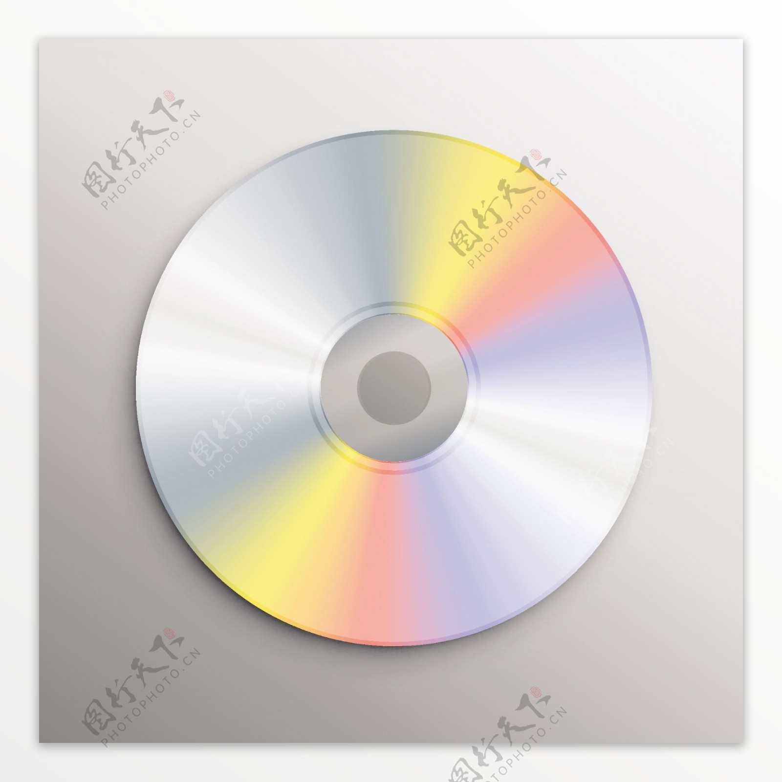 写实风格cd光盘模型
