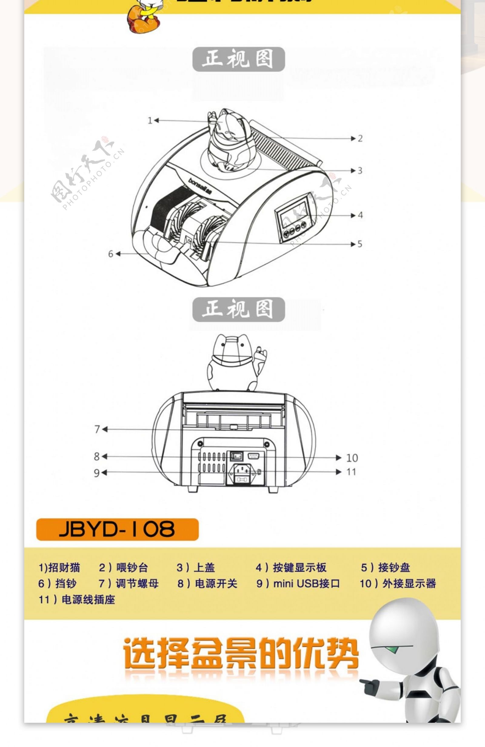 点钞机描述图片