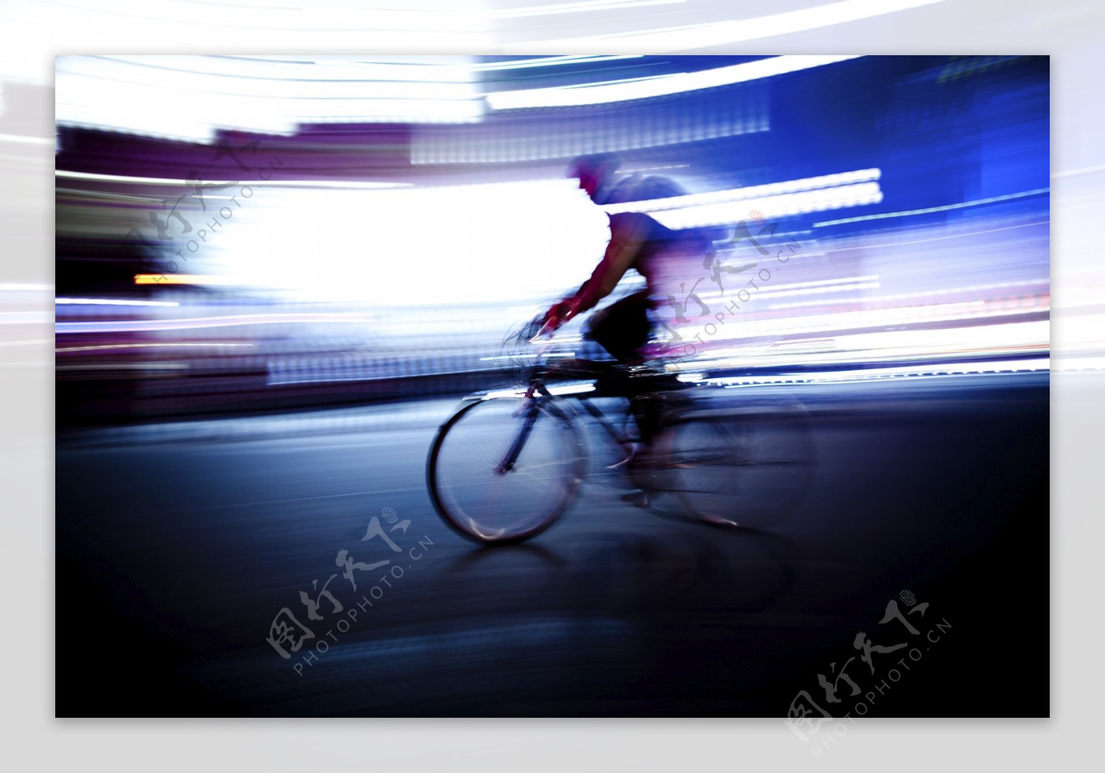 骑自行车人的节奏图片