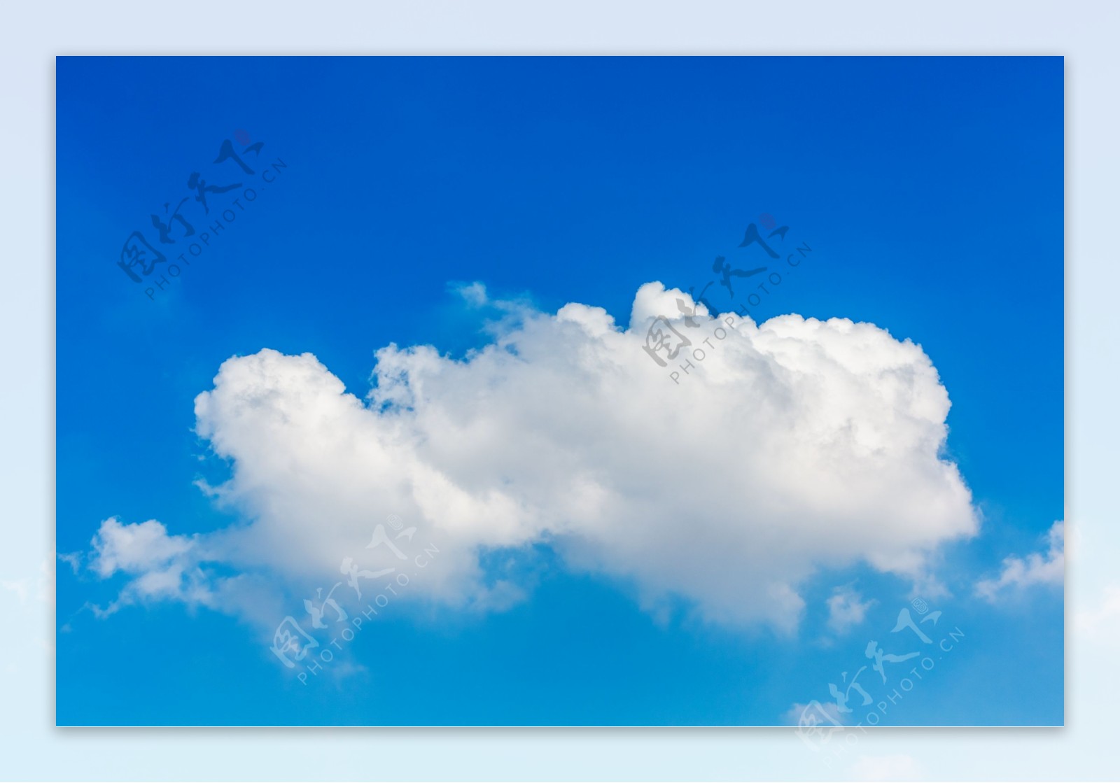 一朵白云的图片图片