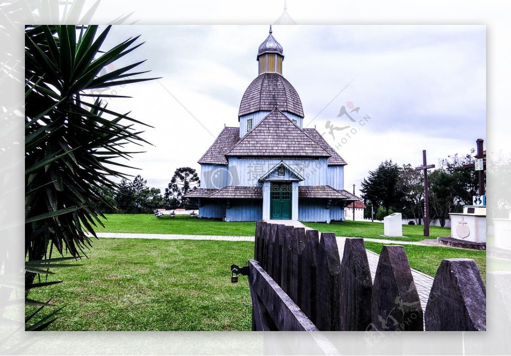 教堂巴西宗教景观旅游大教堂历史遗产建设