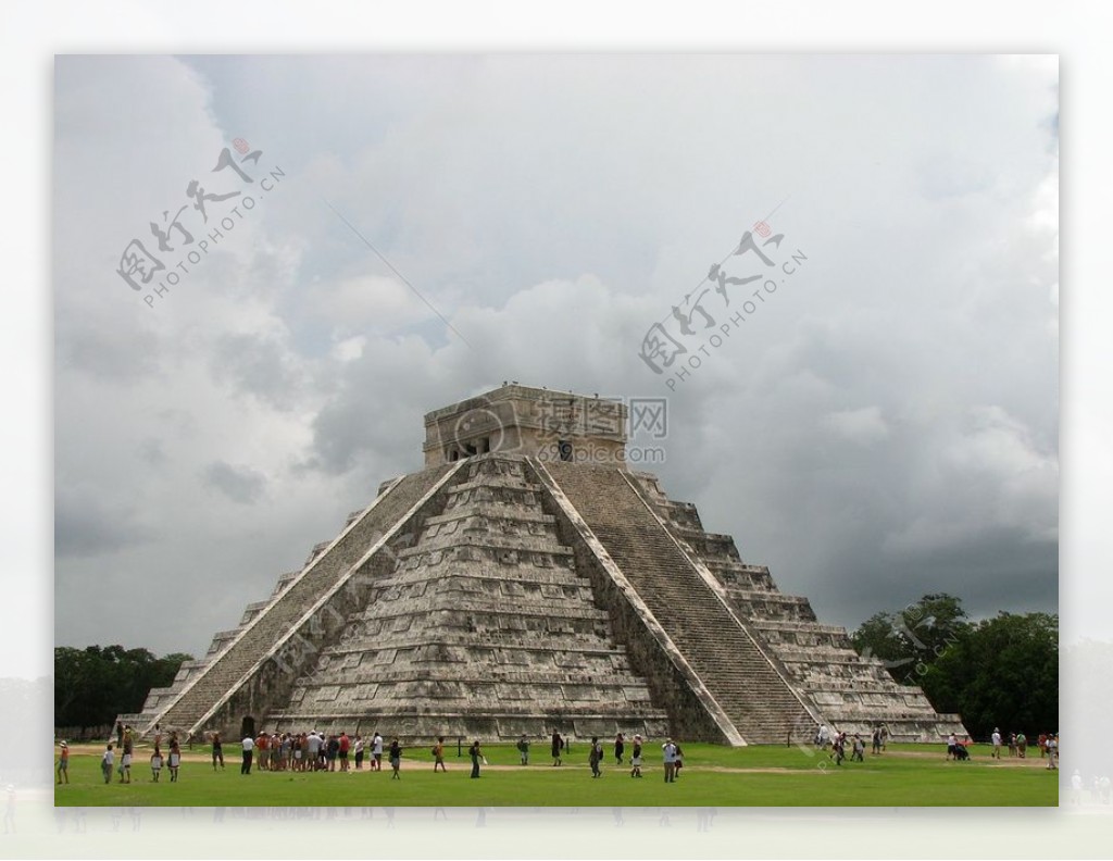 墨西哥的玛雅金字塔