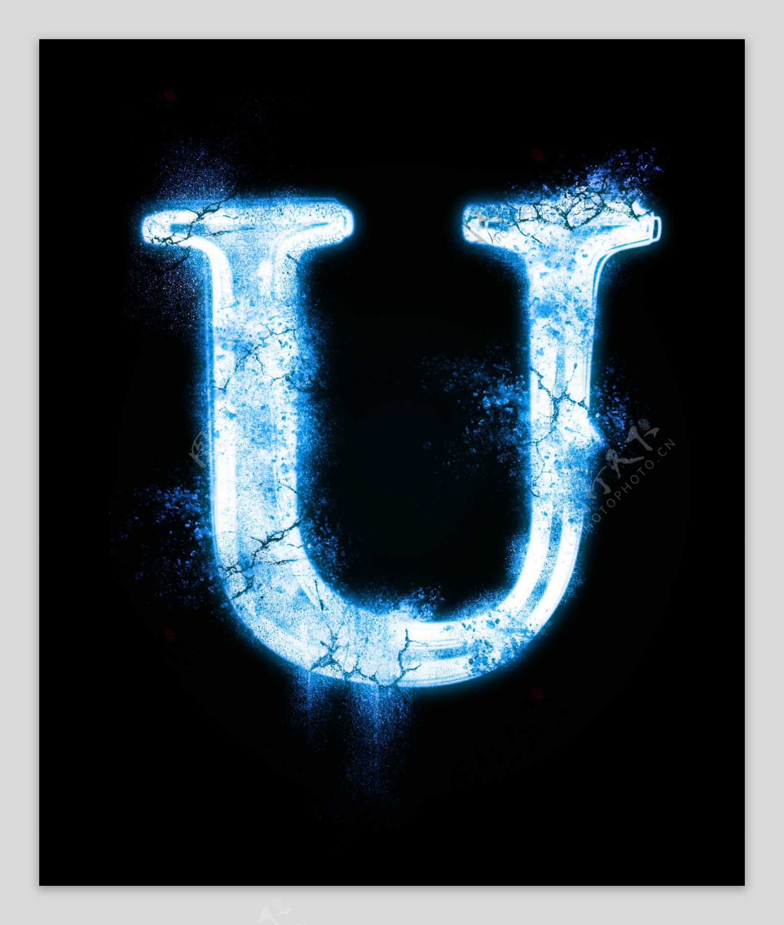 字母U设计图片