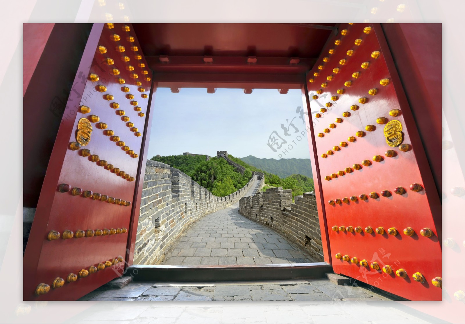 中国长城大门图片