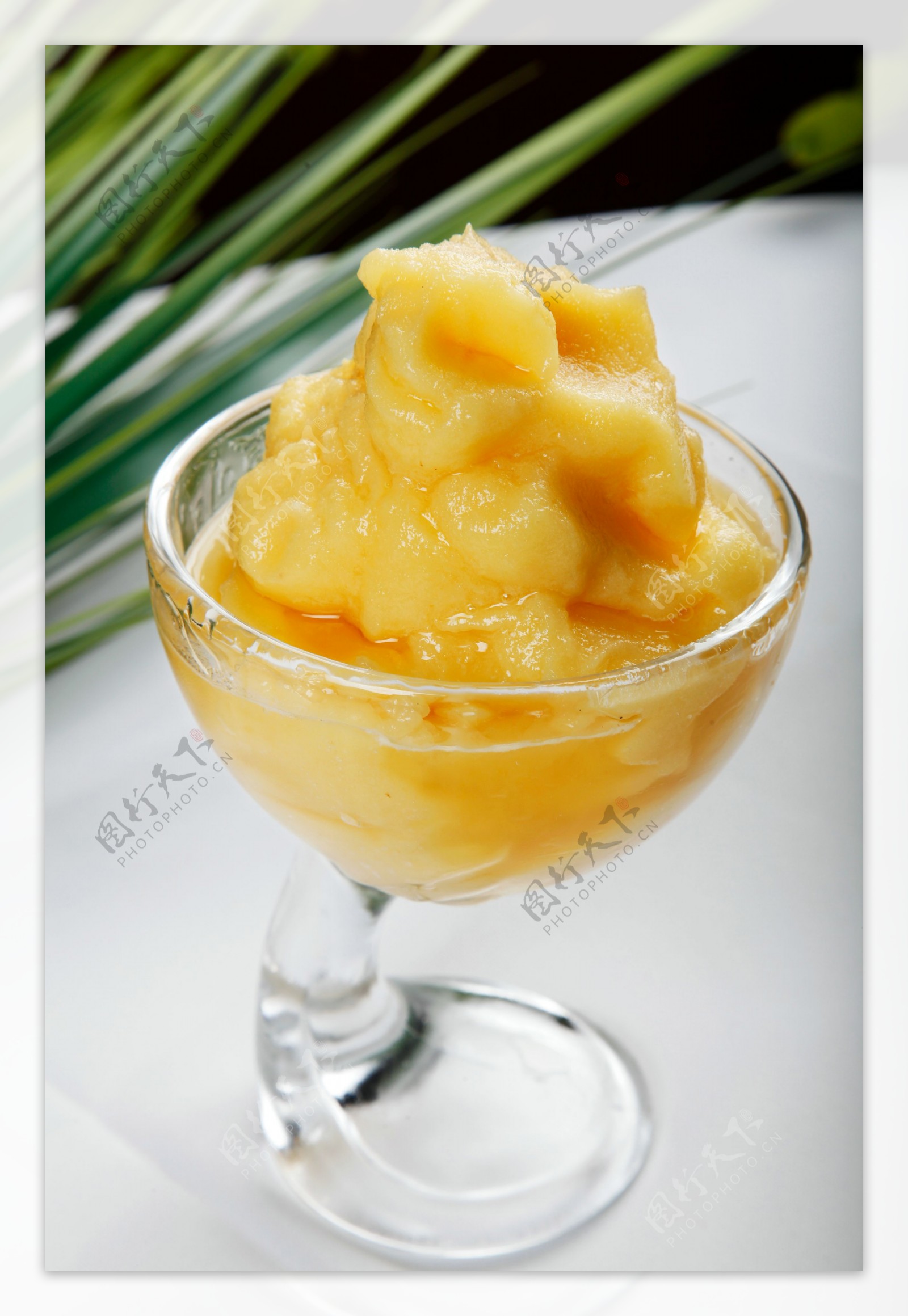 菠萝沙冰图片
