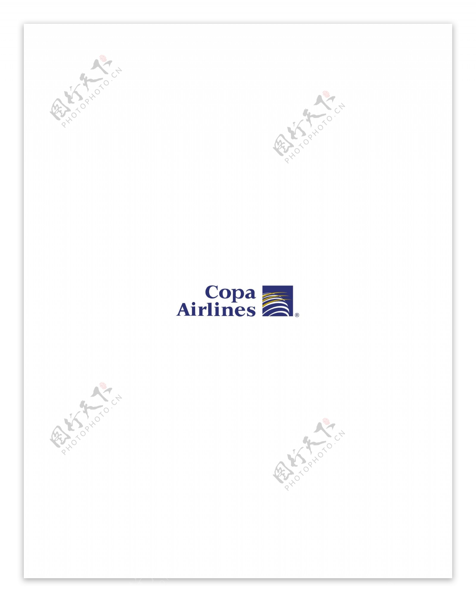 CopaAirlineslogo设计欣赏CopaAirlines航空业标志下载标志设计欣赏