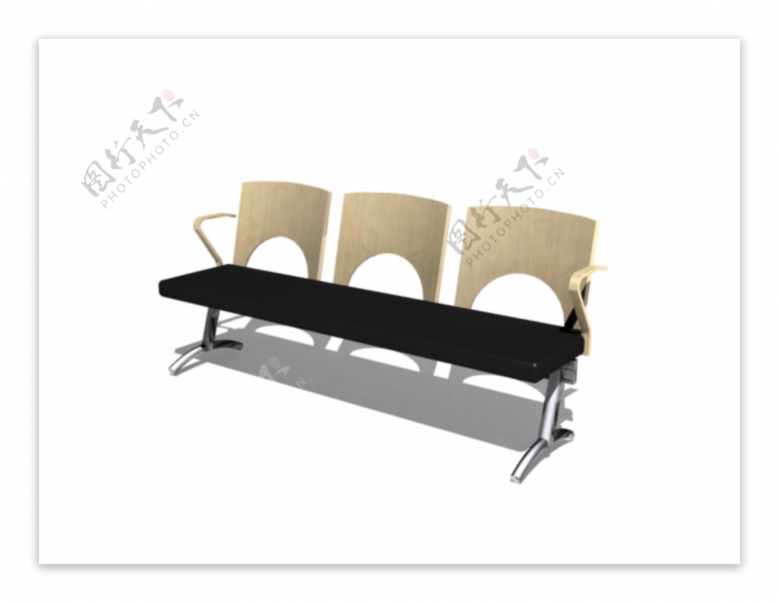 公装家具之公共座椅0263D模型