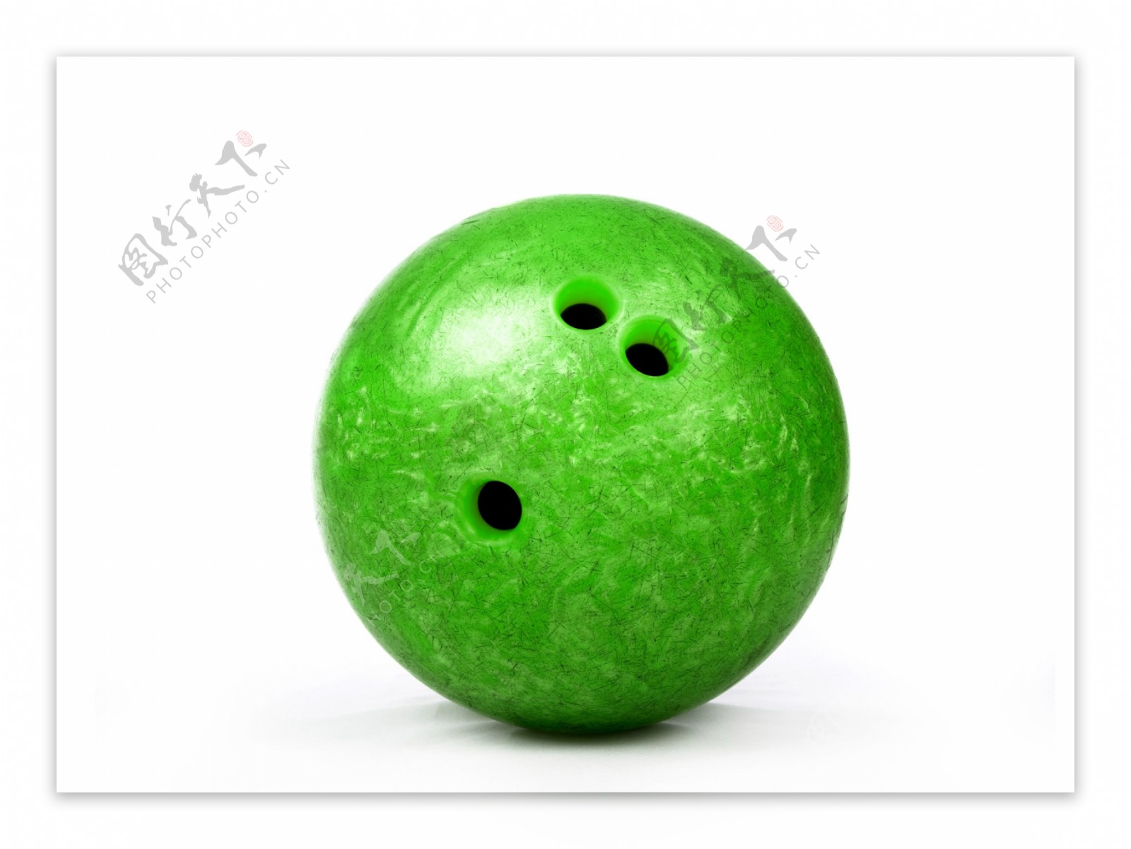 绿色保龄球图片