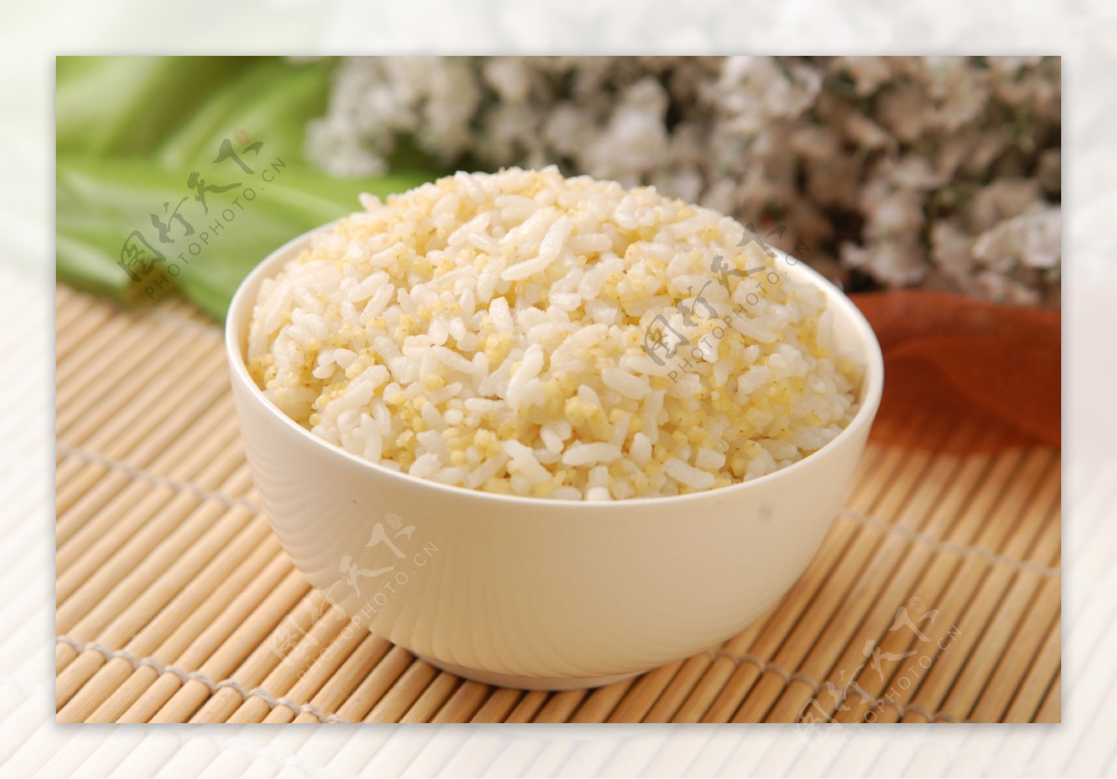 国内美食杂粮米饭图片