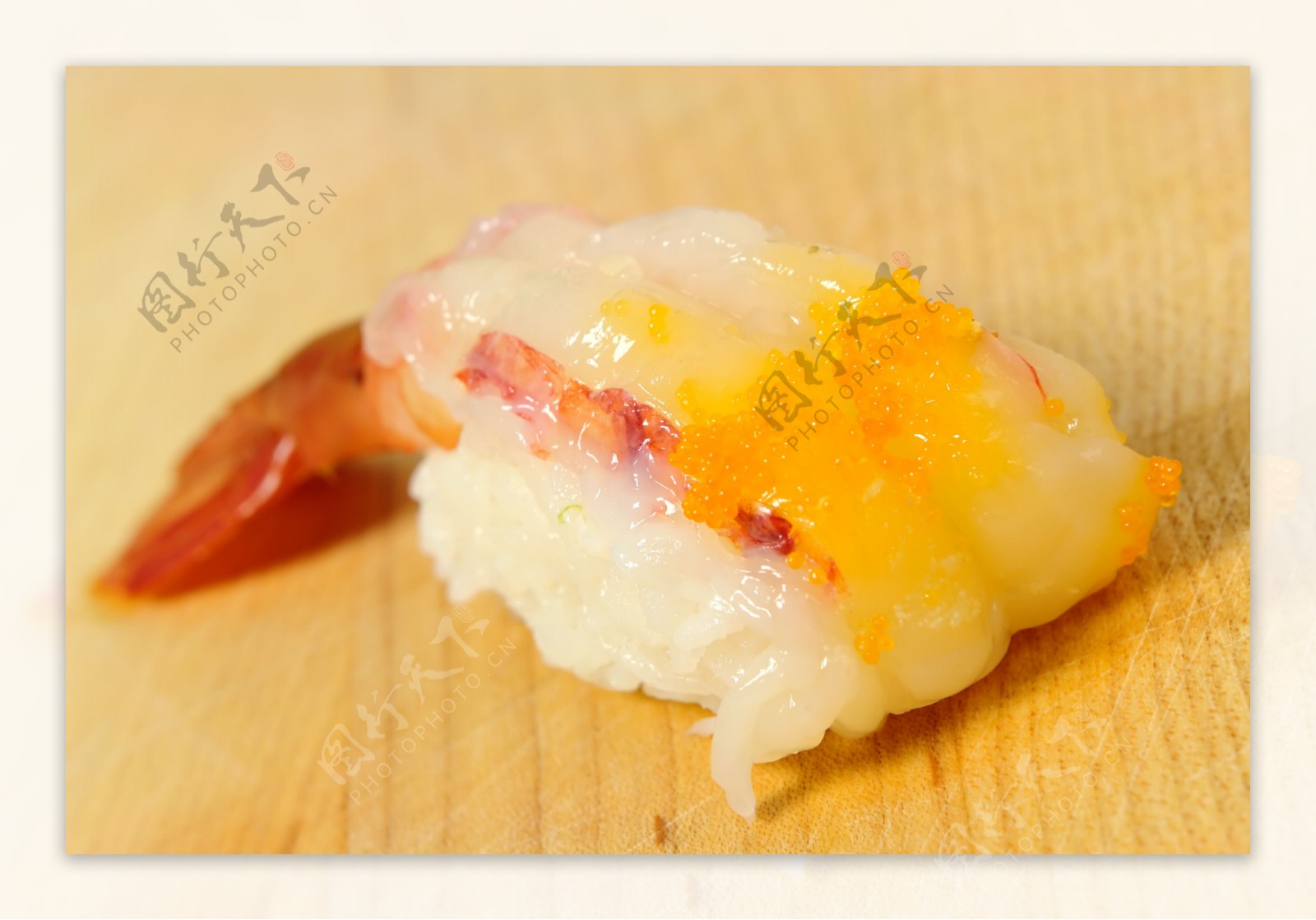 甜虾寿司图片