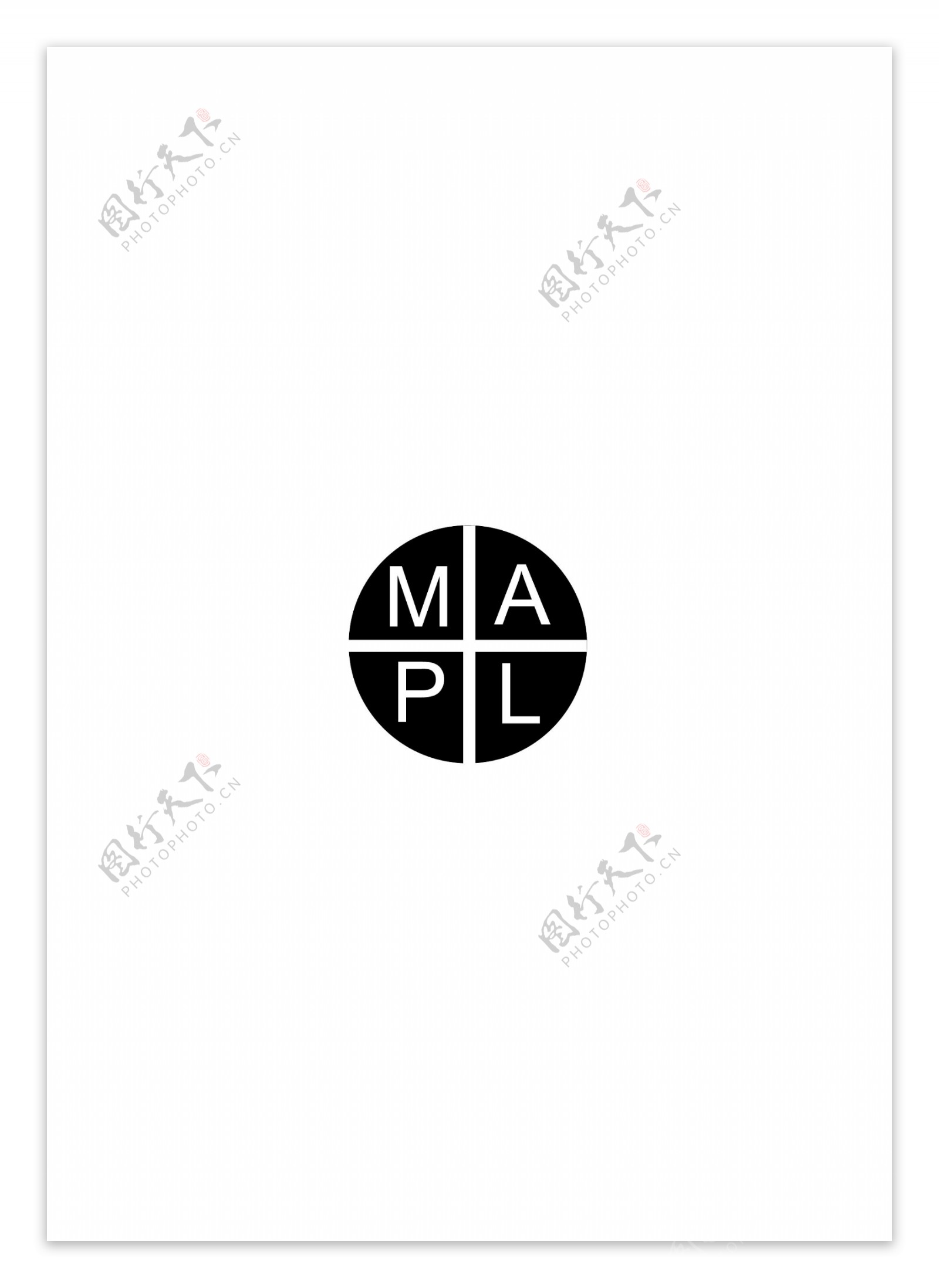 MAPLlogo设计欣赏MAPL唱片专辑标志下载标志设计欣赏