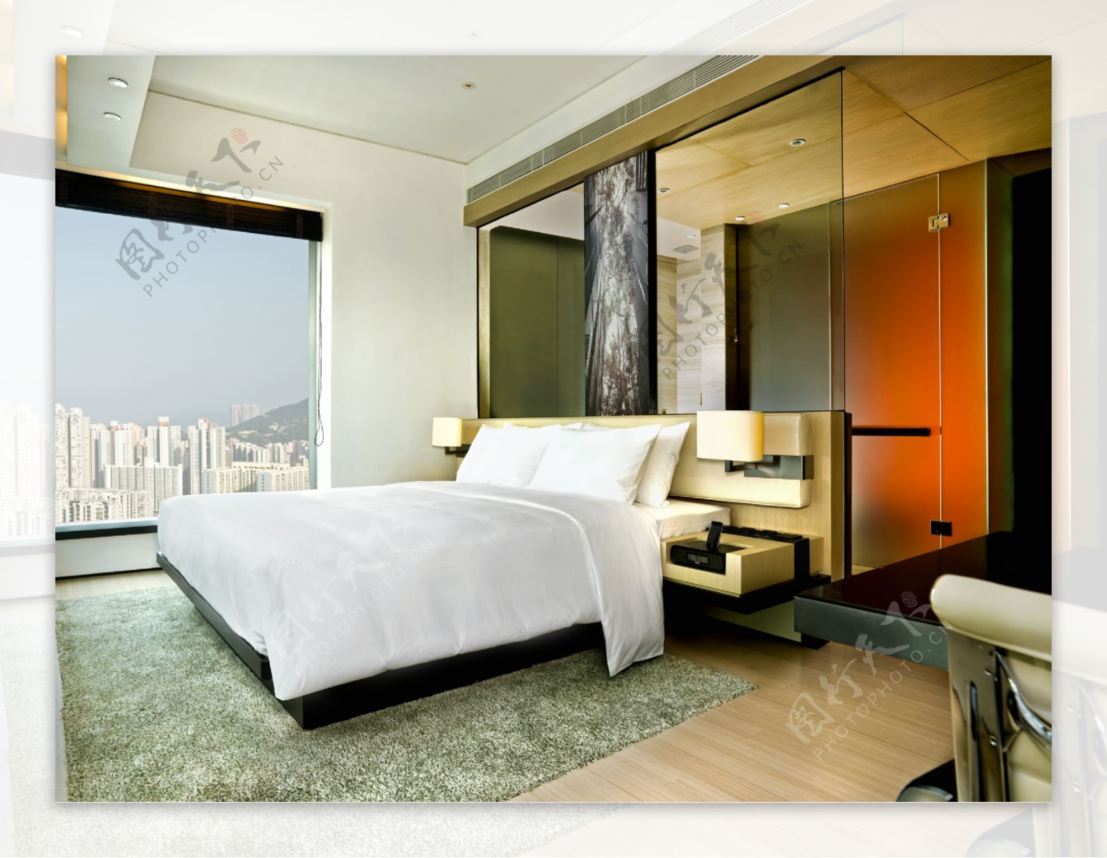 香港东隅酒店时尚卧室设计图片