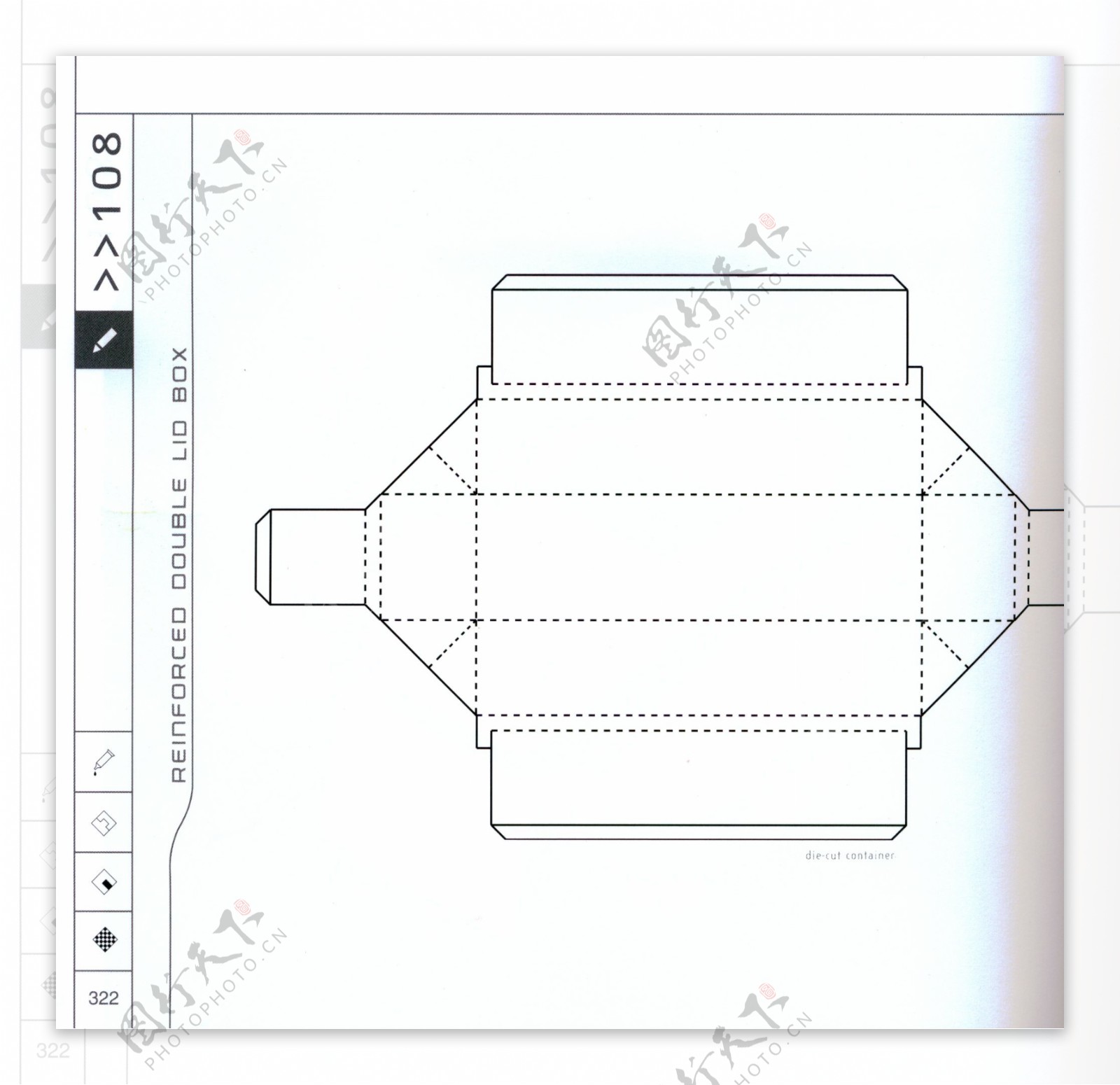 包装盒设计刀模数据包装效果图218