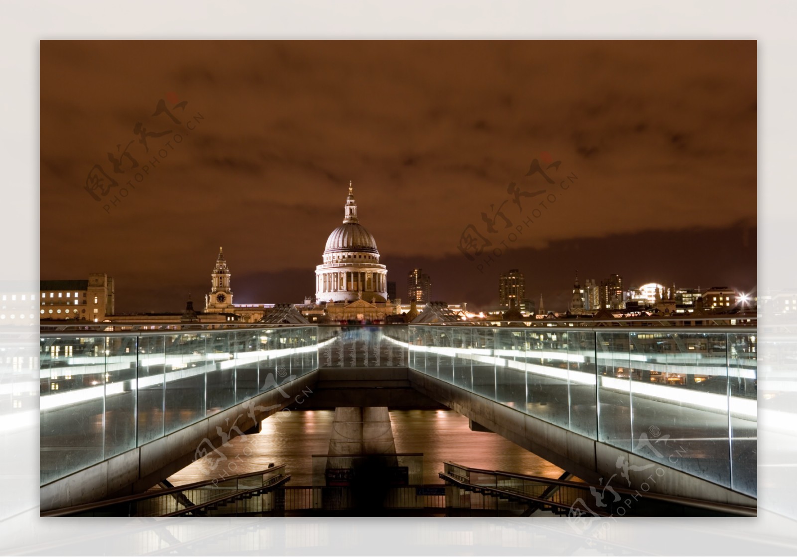 唯美伦敦夜景图片