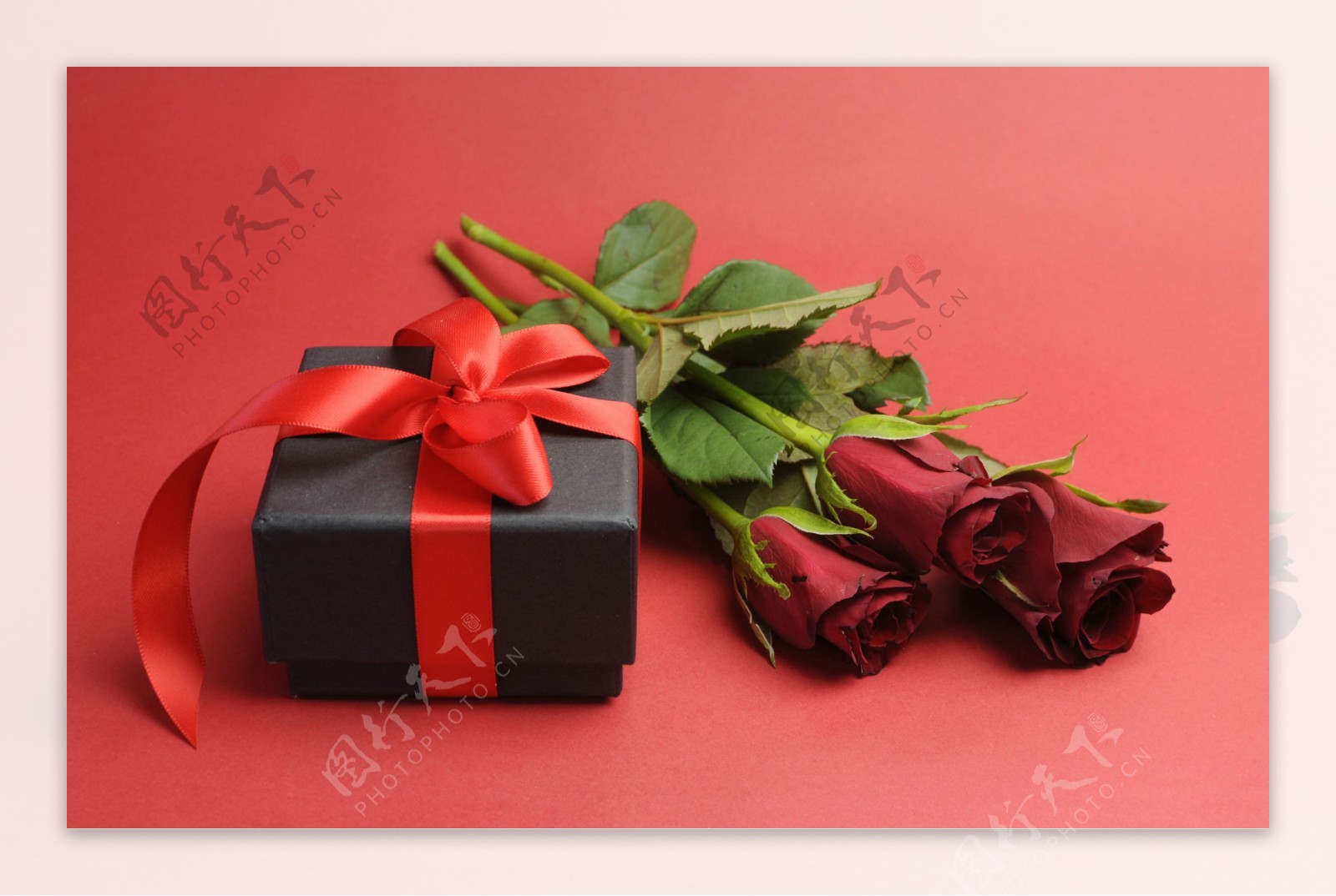 玫瑰花礼盒图片