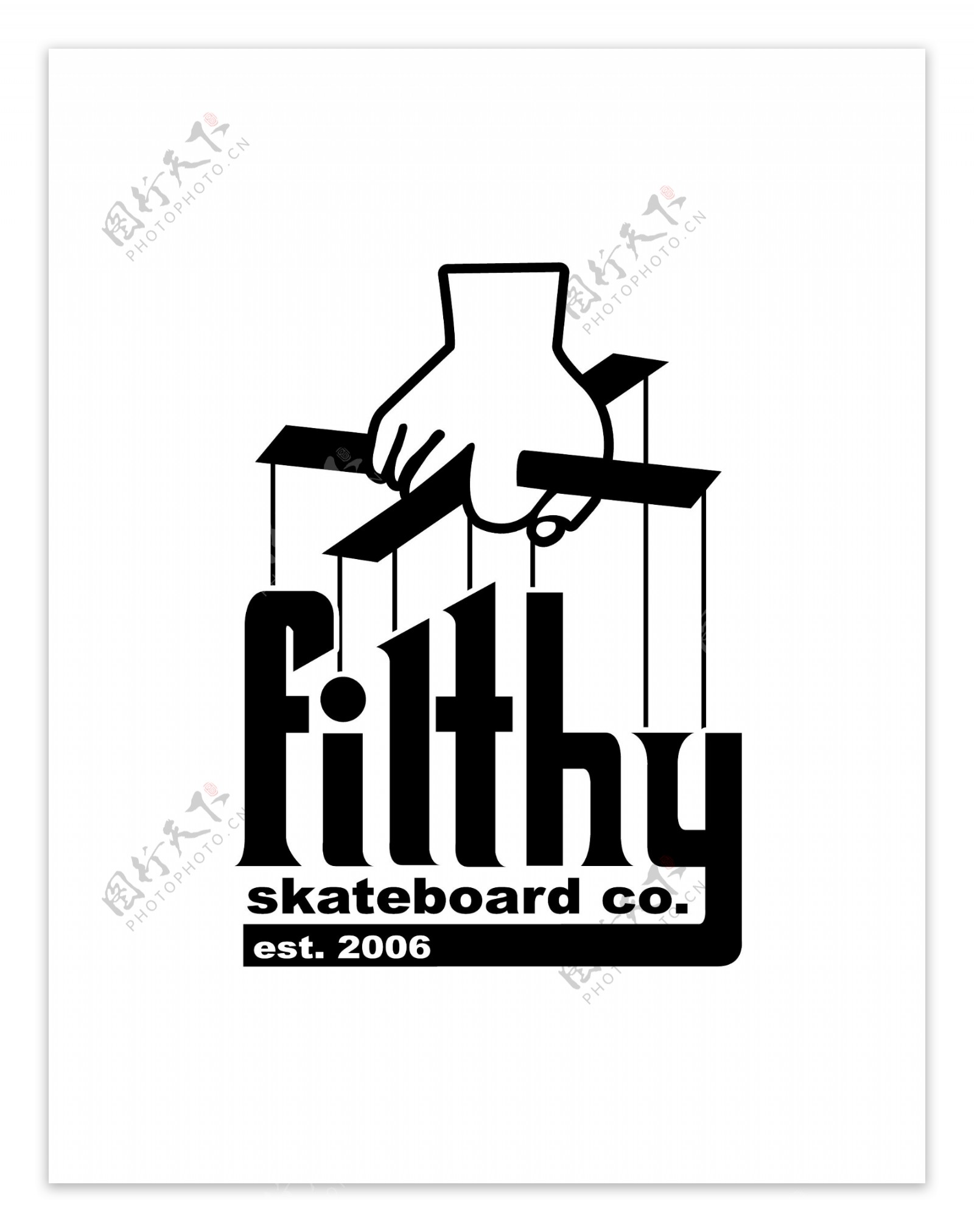 FilthySkateboardCologo设计欣赏FilthySkateboardCo体育赛事标志下载标志设计欣赏