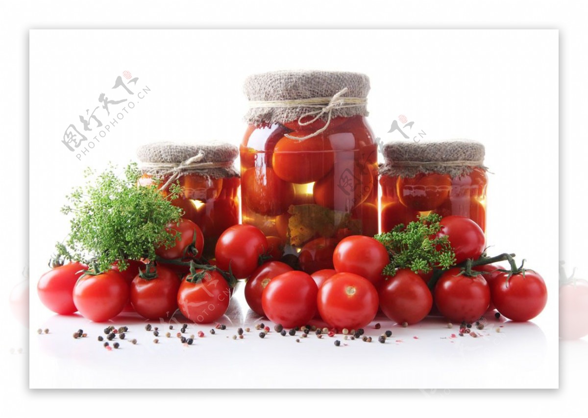 腌制西红柿图片