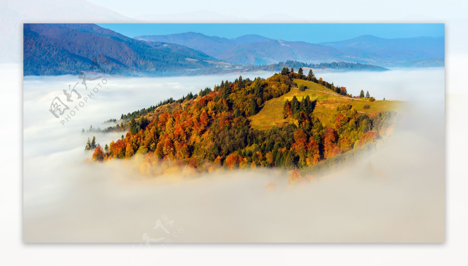 美丽云海风景