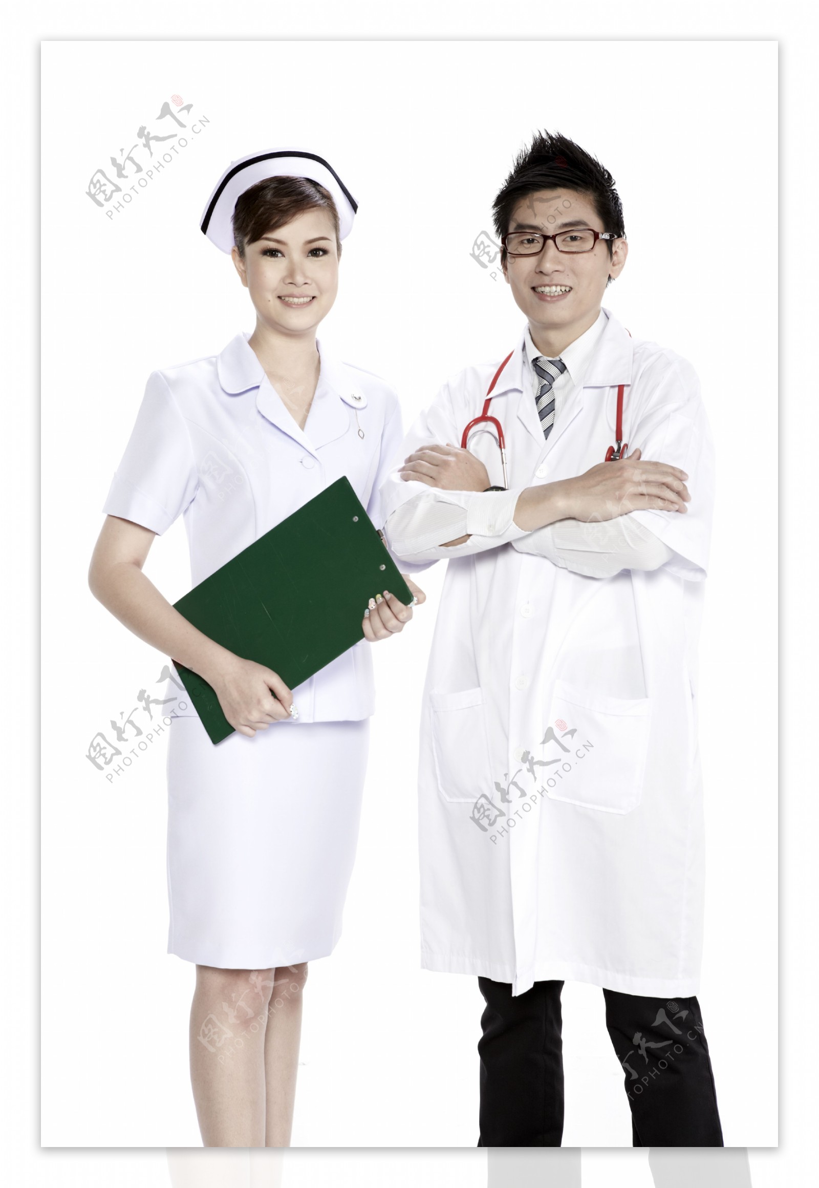 护士与医生图片