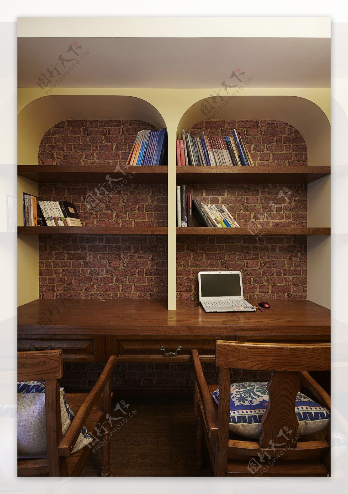 中式书房装修效果图图片